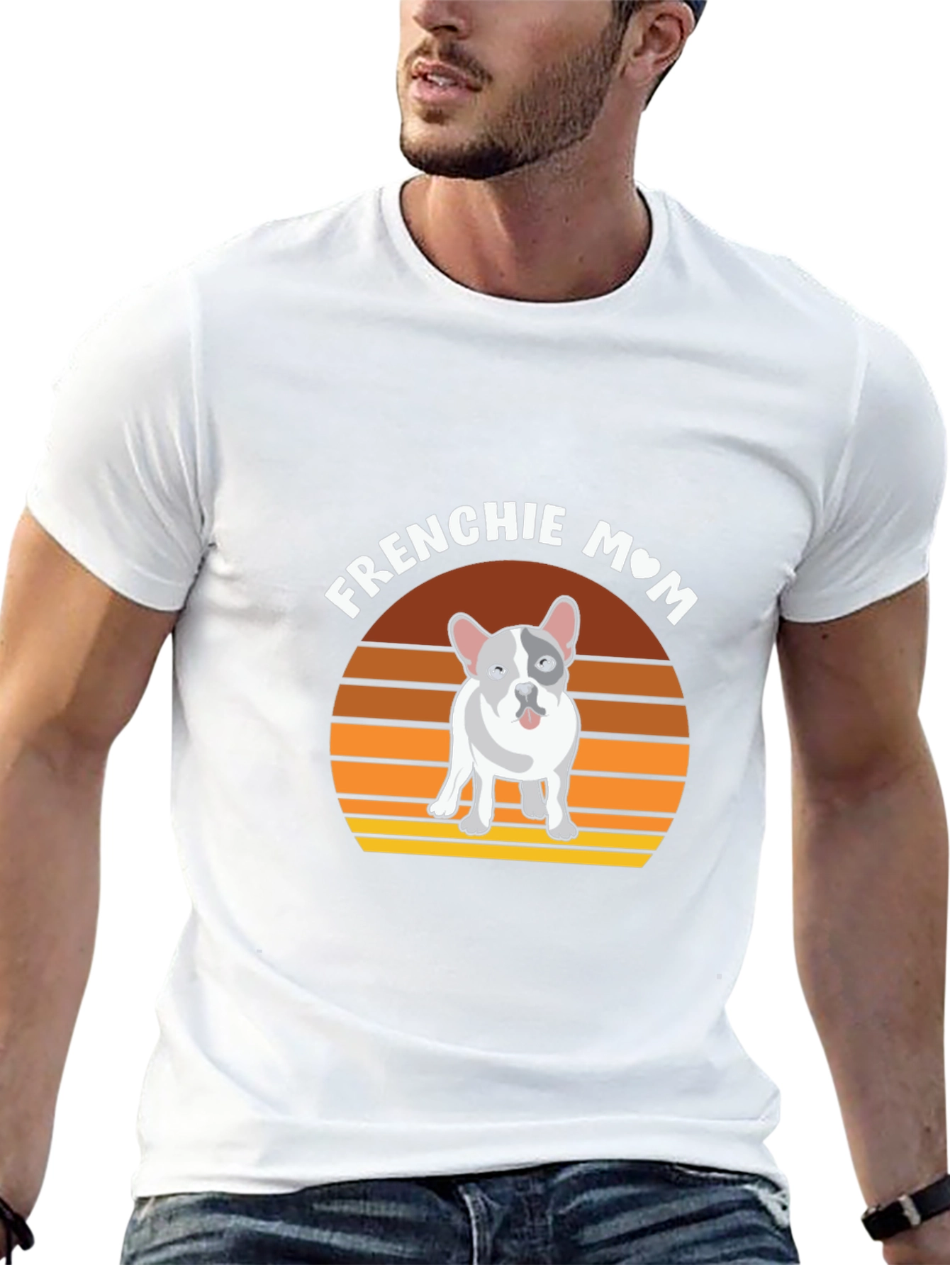 Frenchie Mom T-Shirt - Dog Lover Apparel
