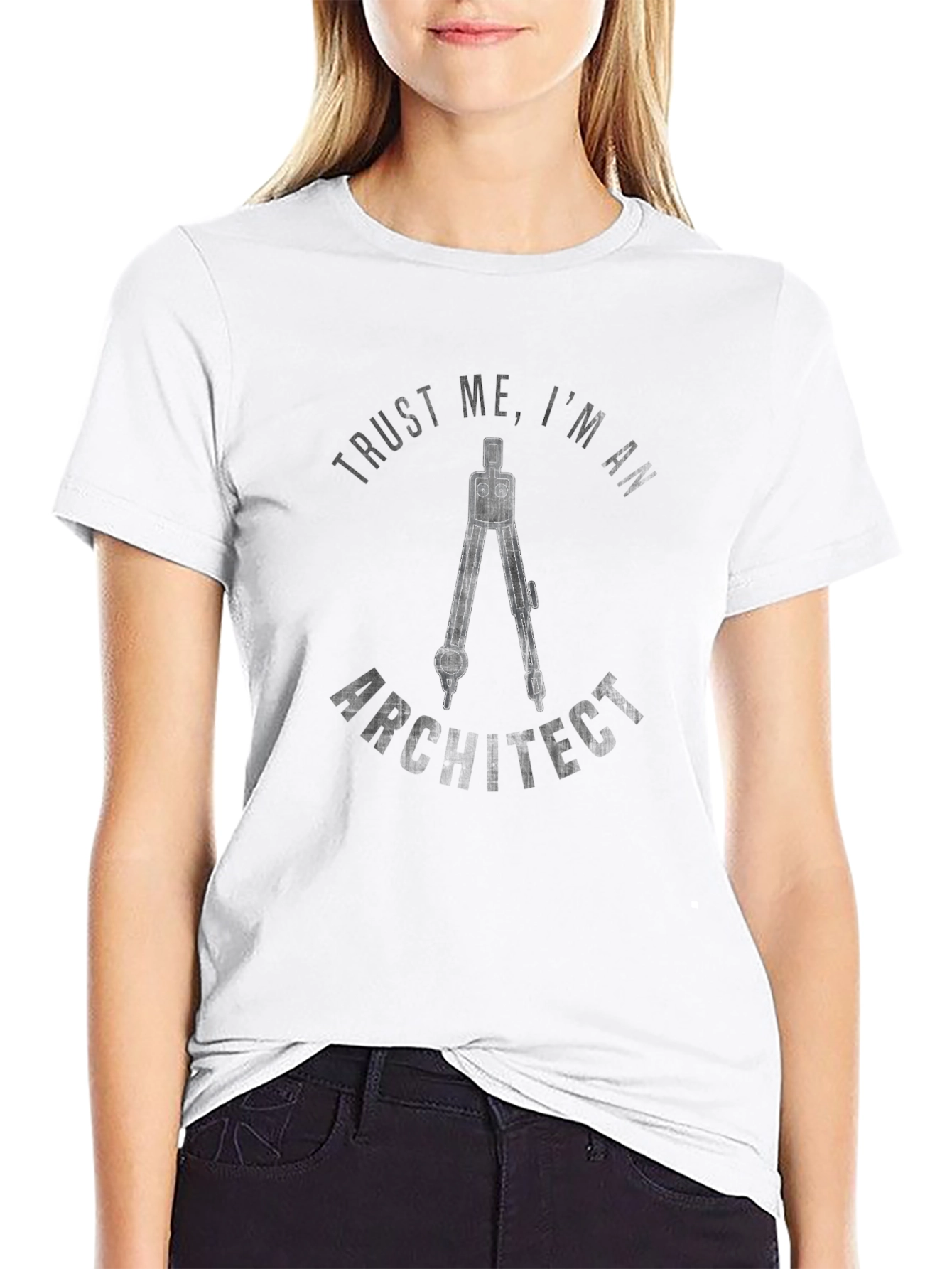 Trust Me Im an Architect - Black T-Shirt