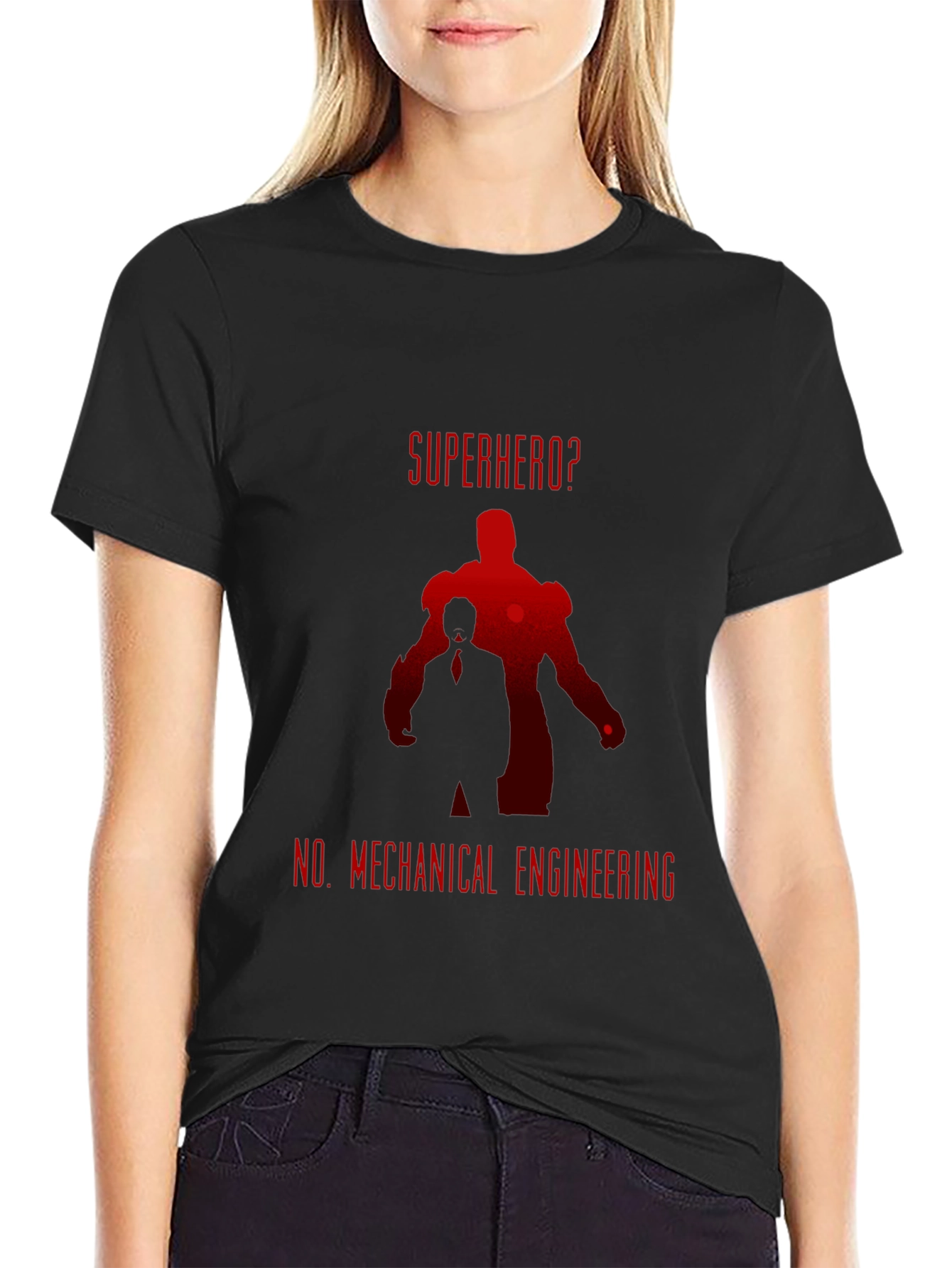 Superhero? No. Mechanical Engineering T-Shirt