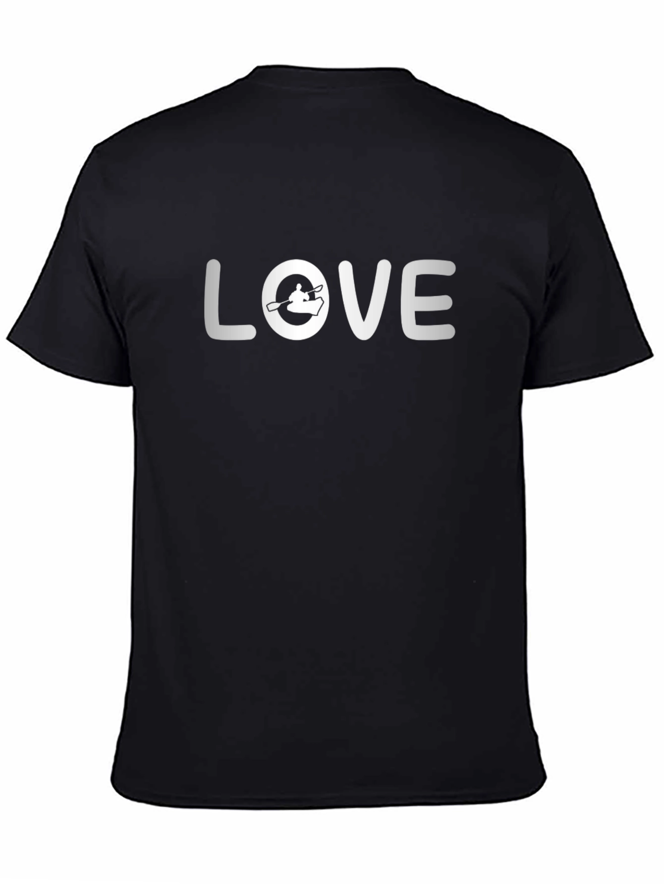 Love Boating T-Shirt - Black Crew Neck Tee