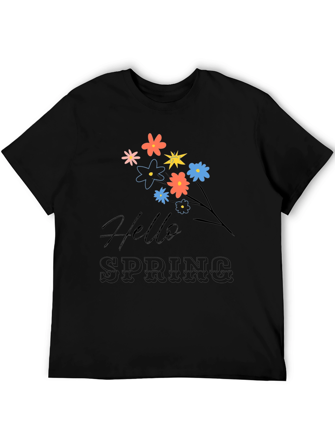 Hello Spring Graphic T-Shirt