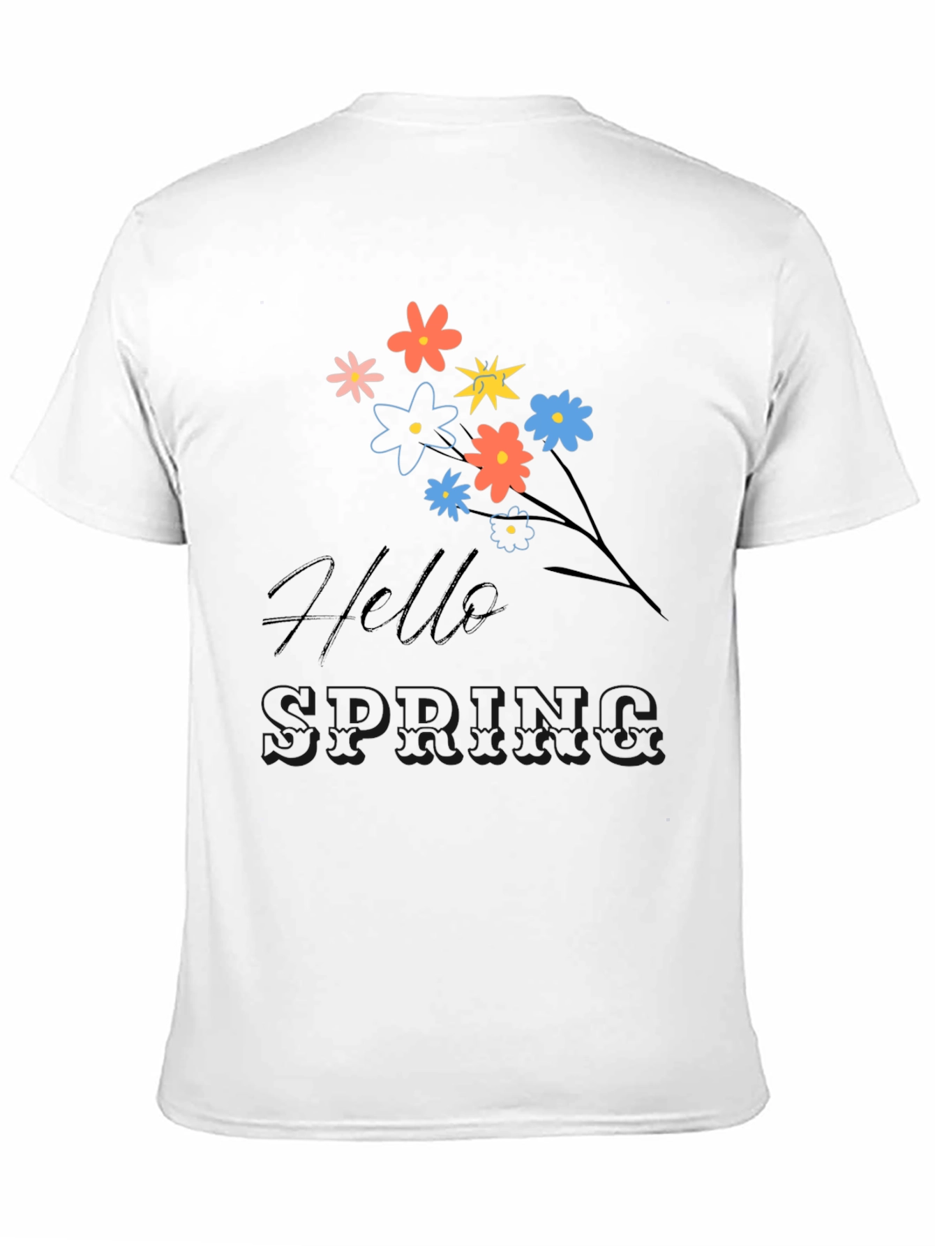 Hello Spring Graphic T-Shirt