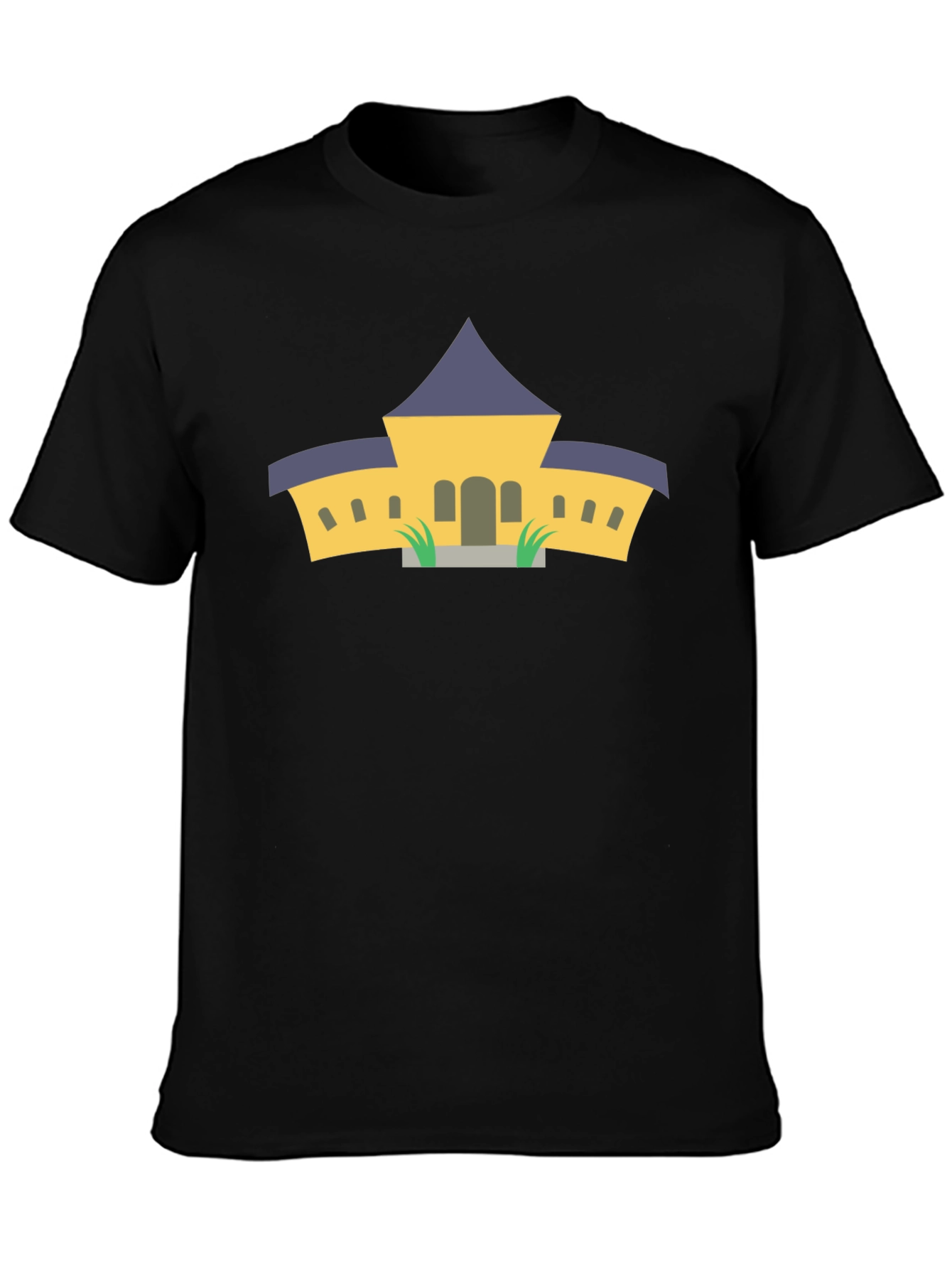 Architectural Black Graphic Tee