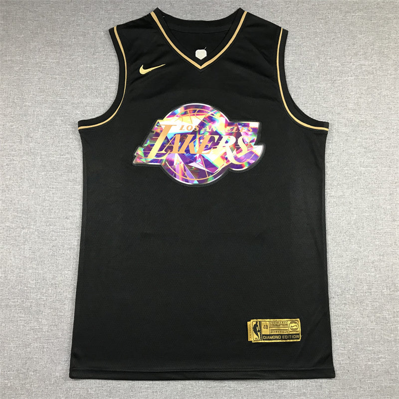 Men's Los Angeles Lakers Kobe Bryant #24 Black Swingman Jerseys