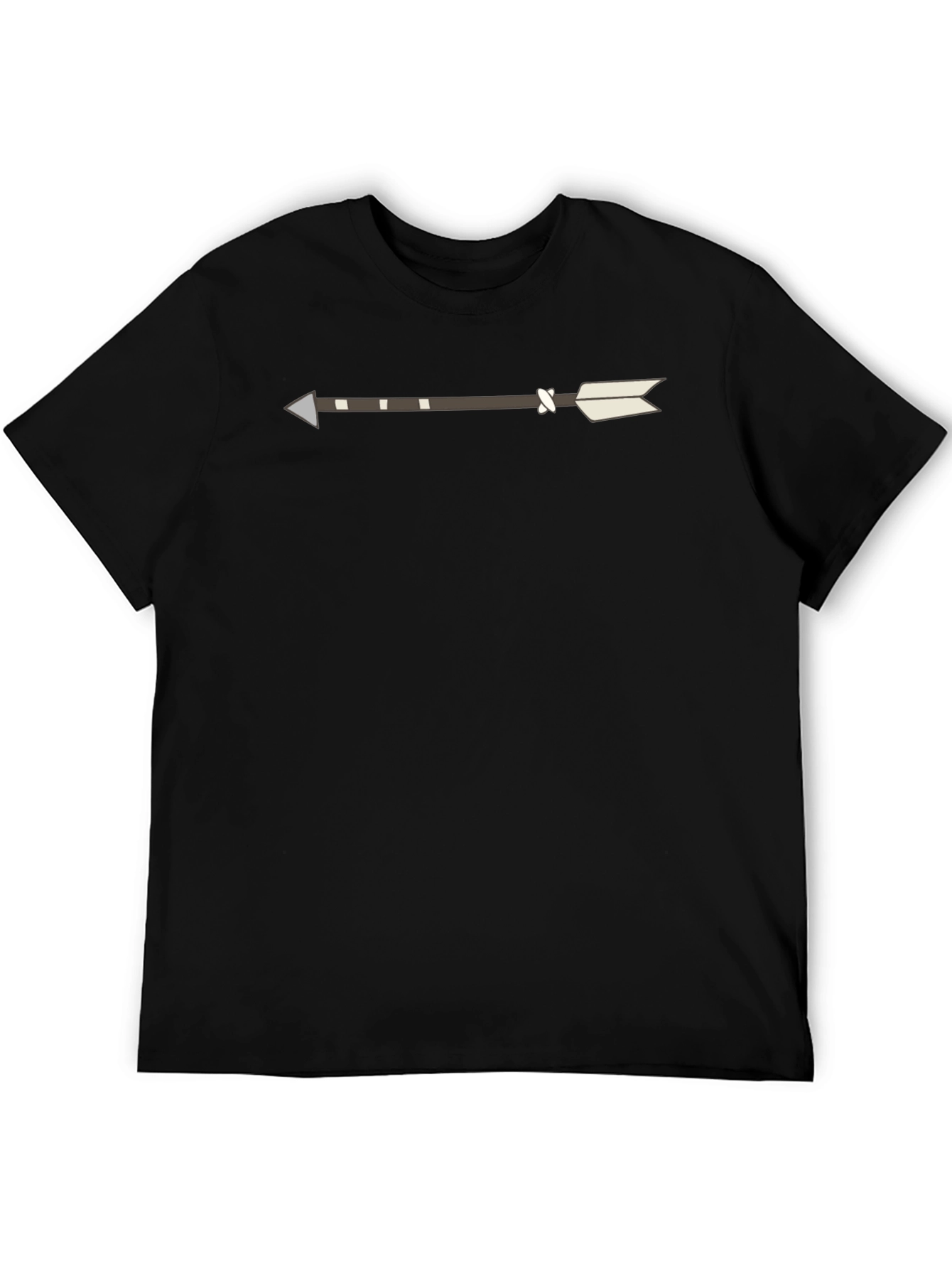 Arrow Graphic Tee - Mens Black T-Shirt