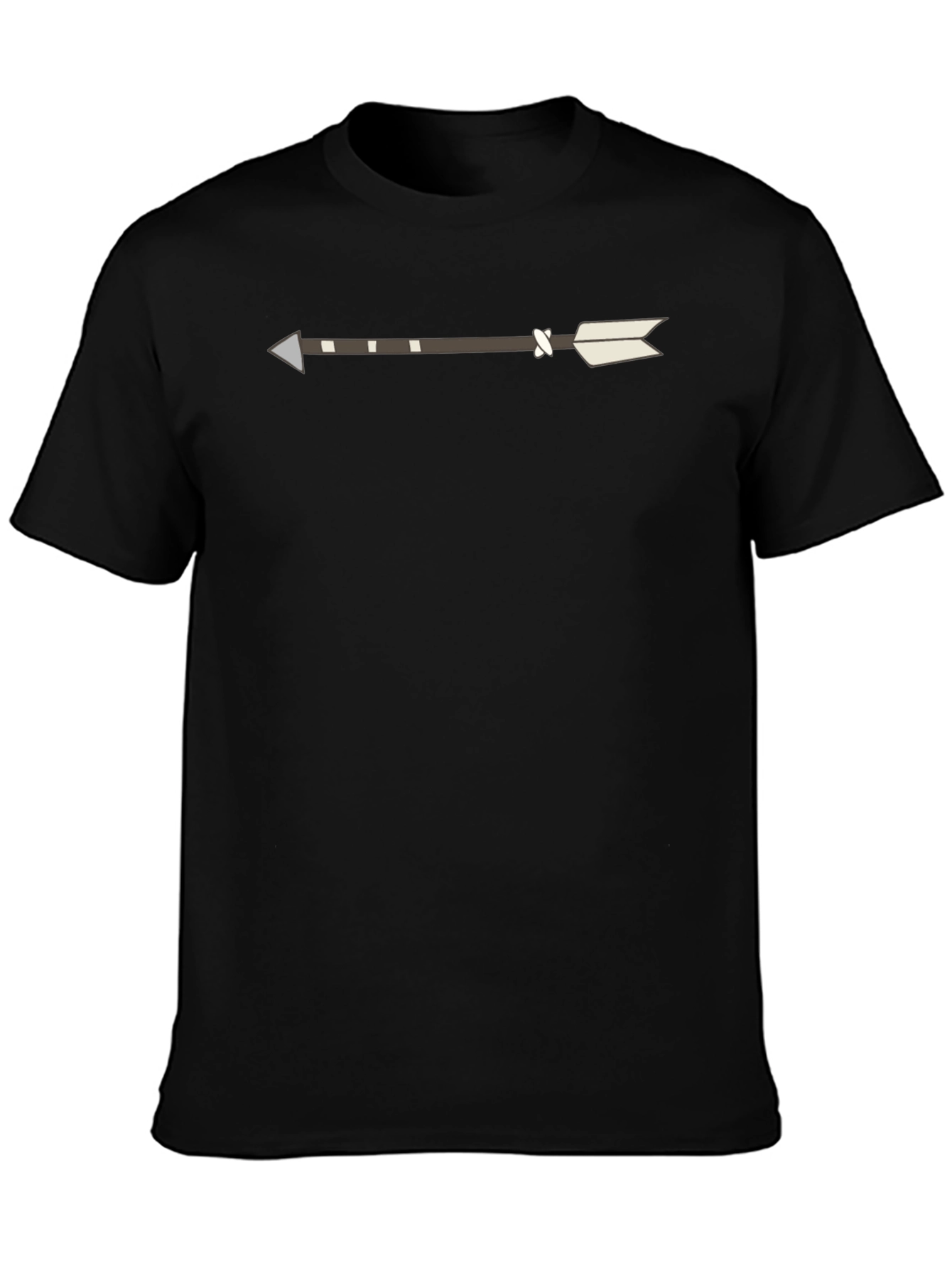 Arrow Graphic Tee - Mens Black T-Shirt