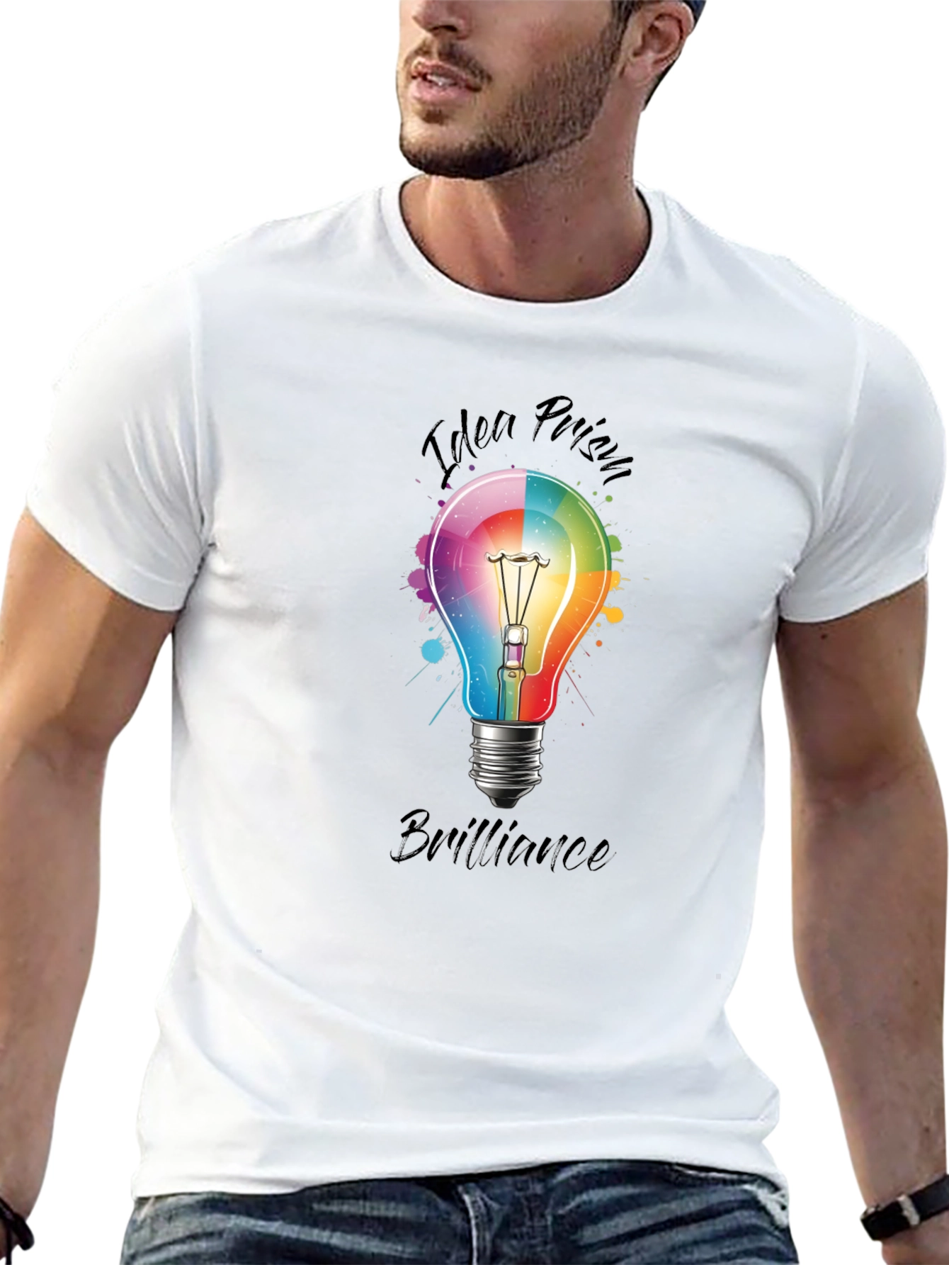 Idea Prism Brilliance Black T-Shirt