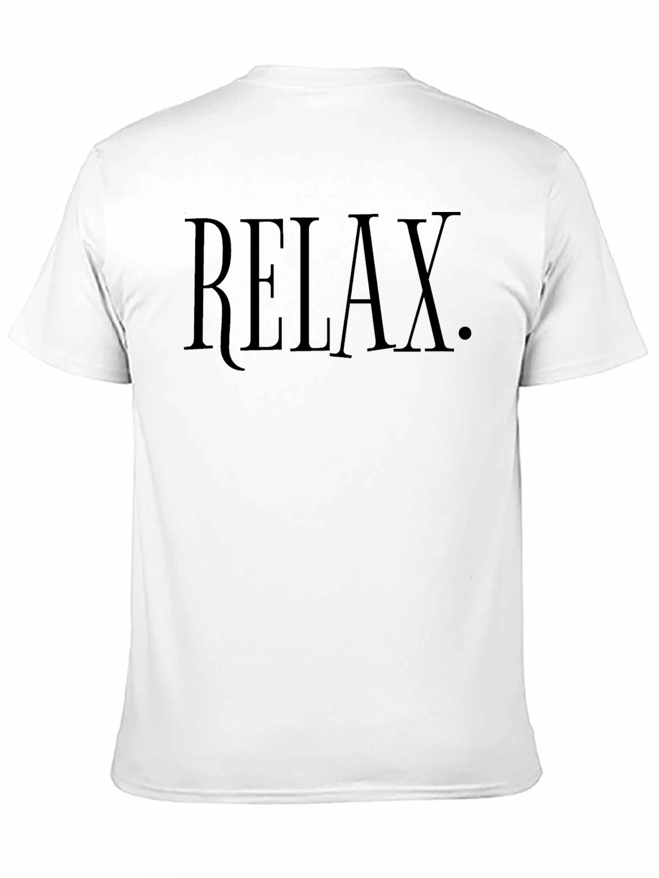 Relax Black T-Shirt | Comfort & Style