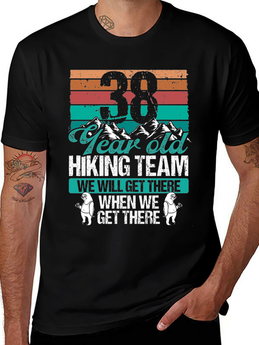38 Year Old Hiking Team Tee