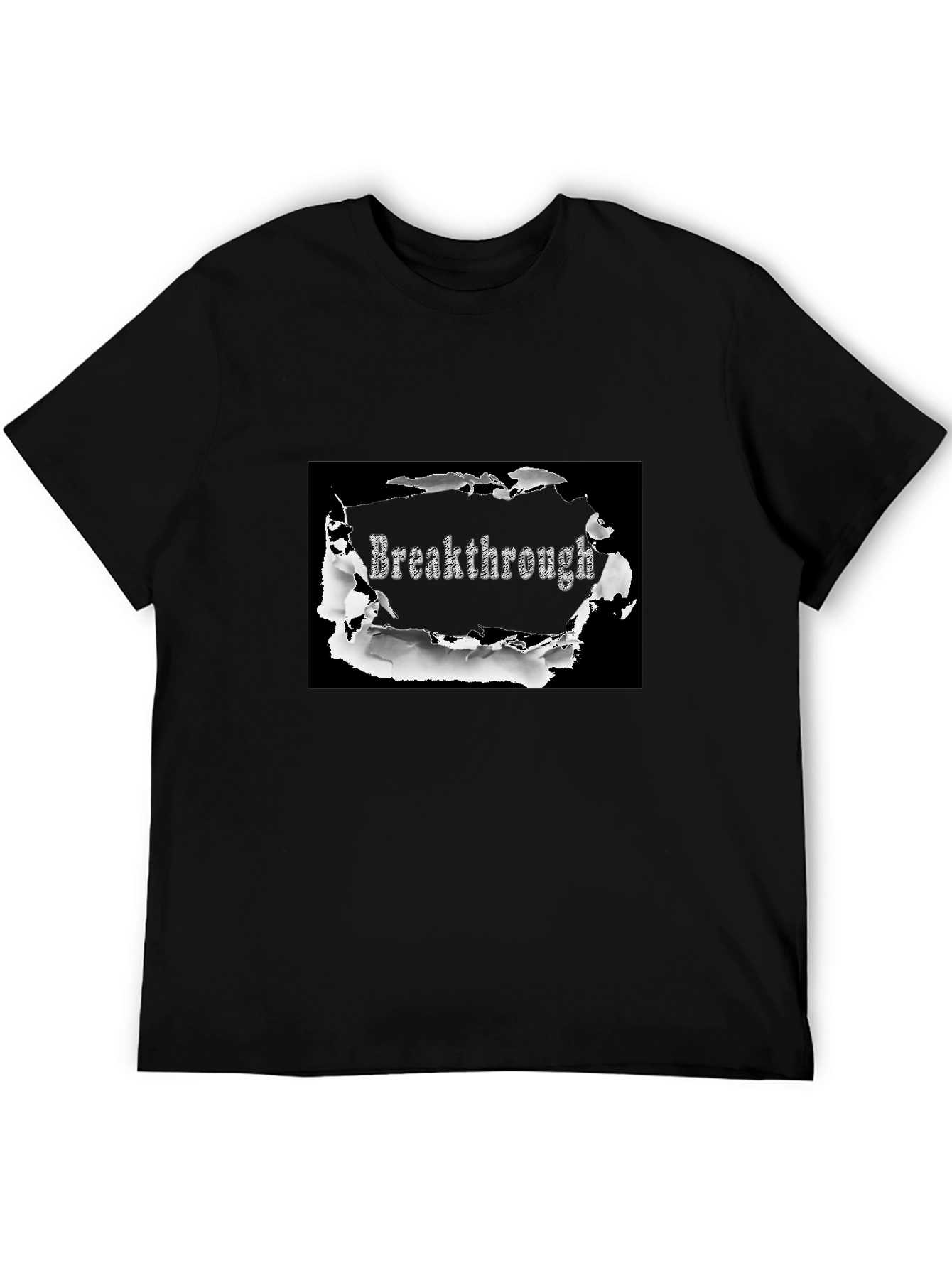 Breakthrough Graphic Black T-Shirt