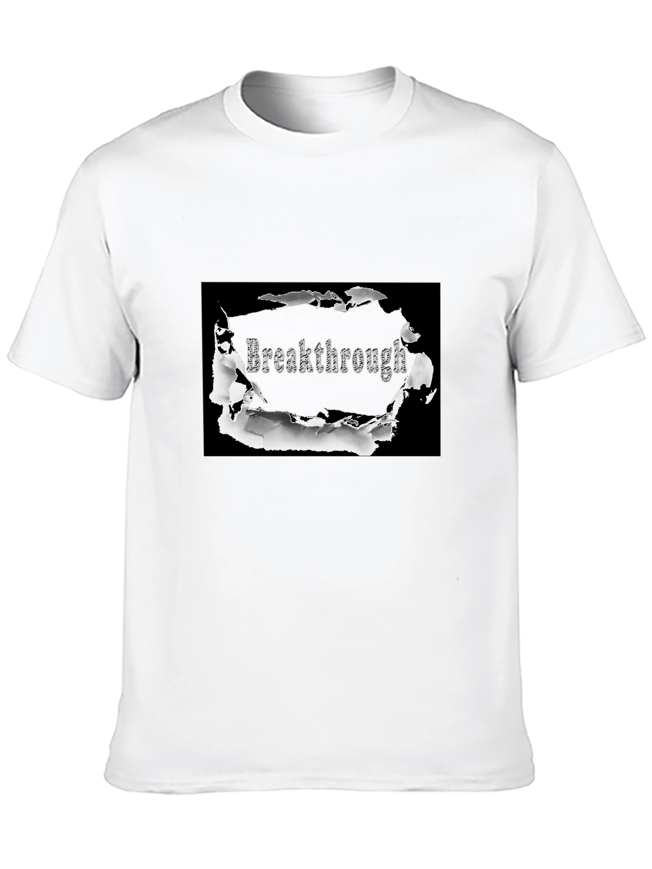 Breakthrough Graphic Black T-Shirt