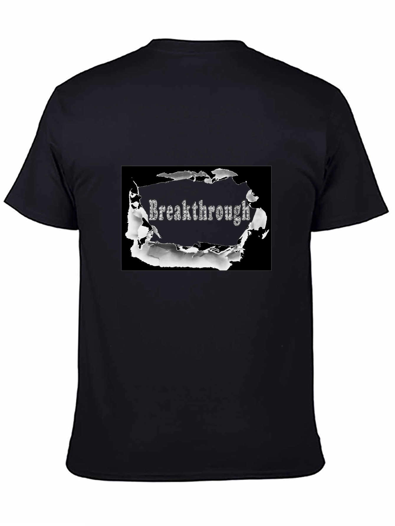 Breakthrough Graphic Black T-Shirt