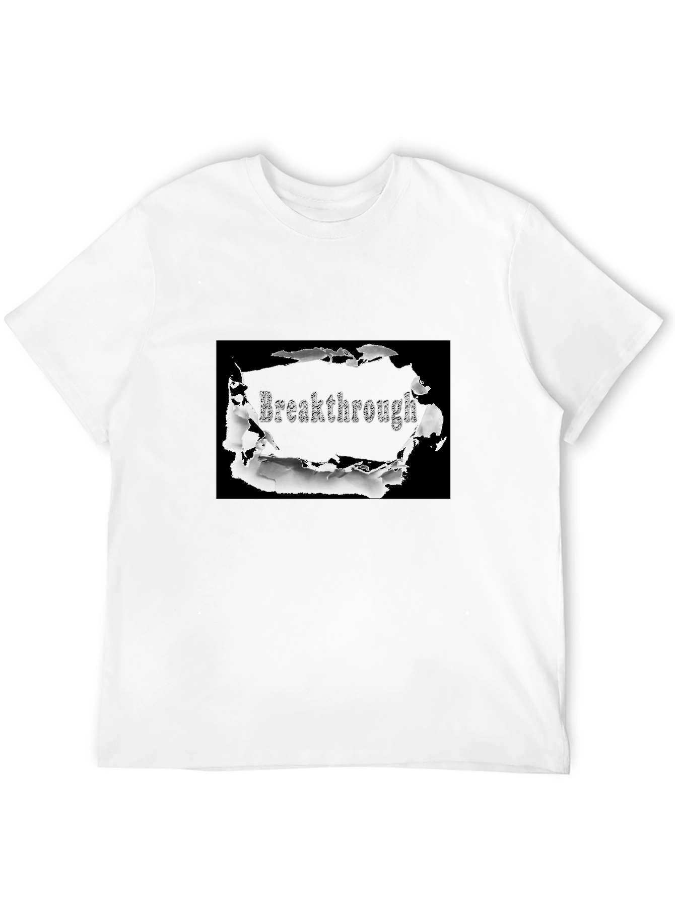 Breakthrough Graphic Black T-Shirt