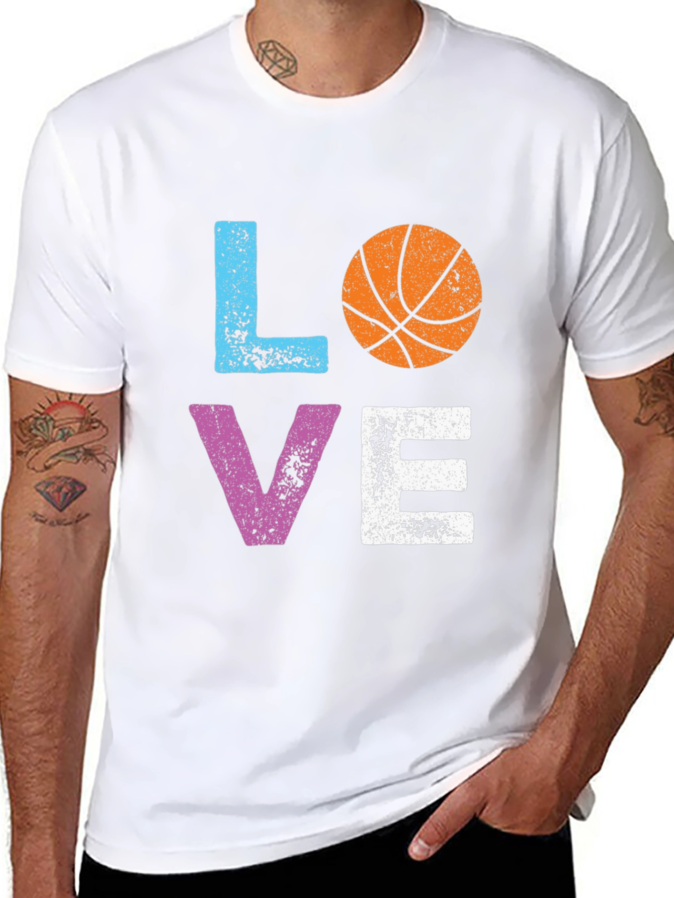 Basketball Lover Graphic T-Shirt - Unisex Tee