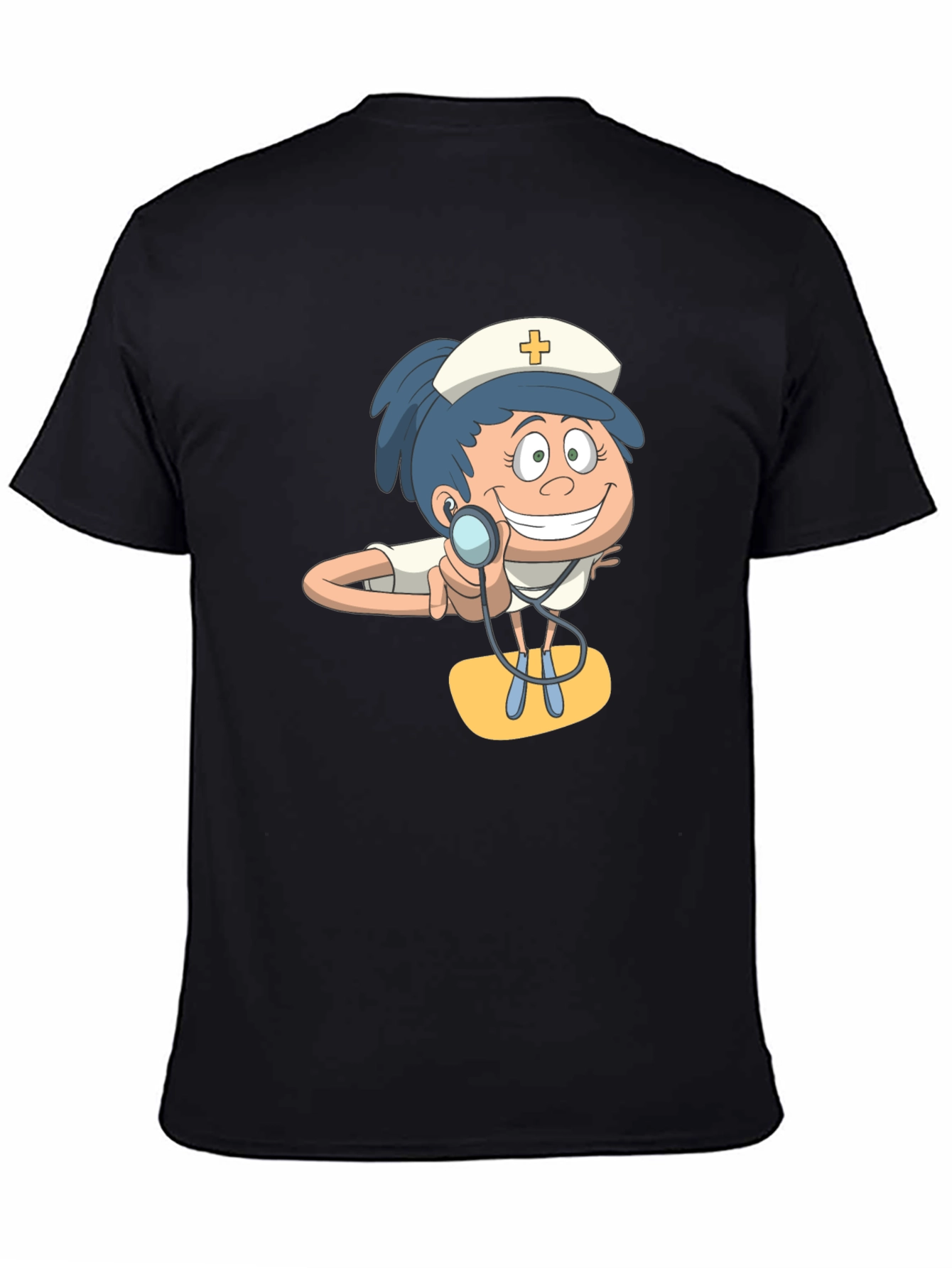 Cartoon Nurse Graphic Tee