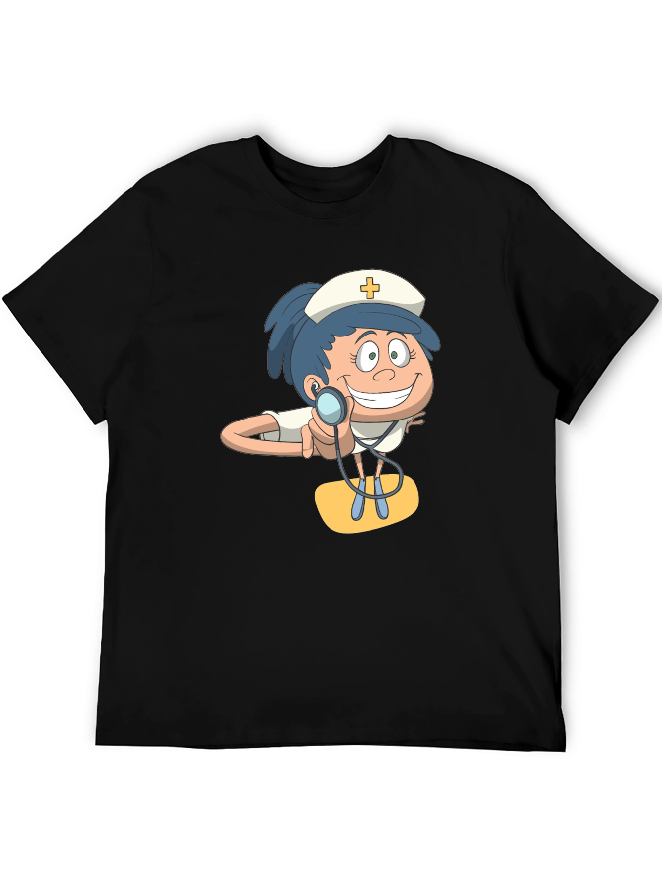 Cartoon Nurse Graphic Tee