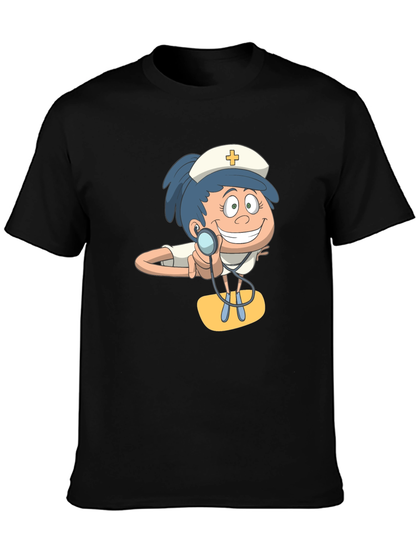 Cartoon Nurse Graphic Tee
