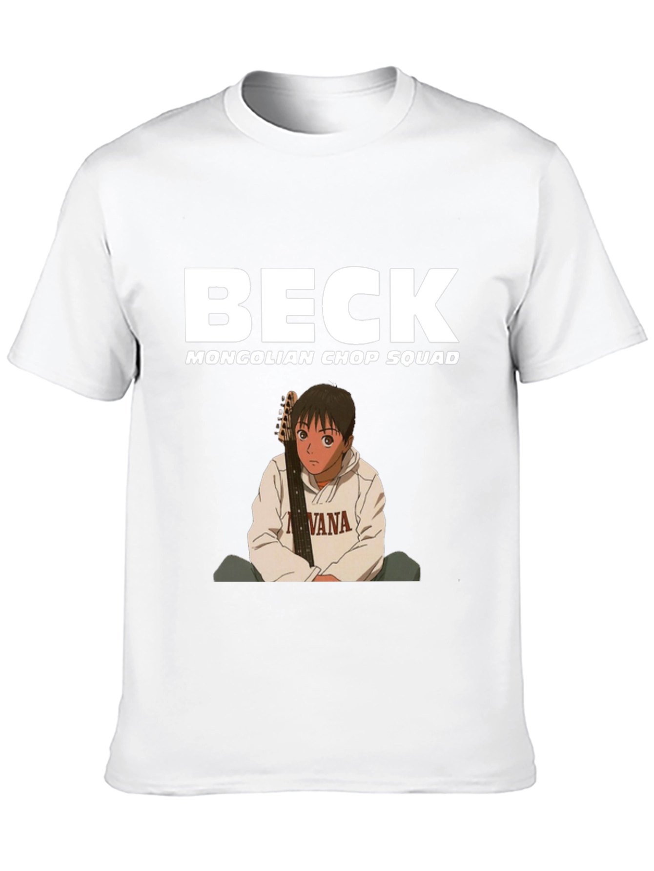 Beck Mongolian Chop Squad T-Shirt Anime Music Band Tee