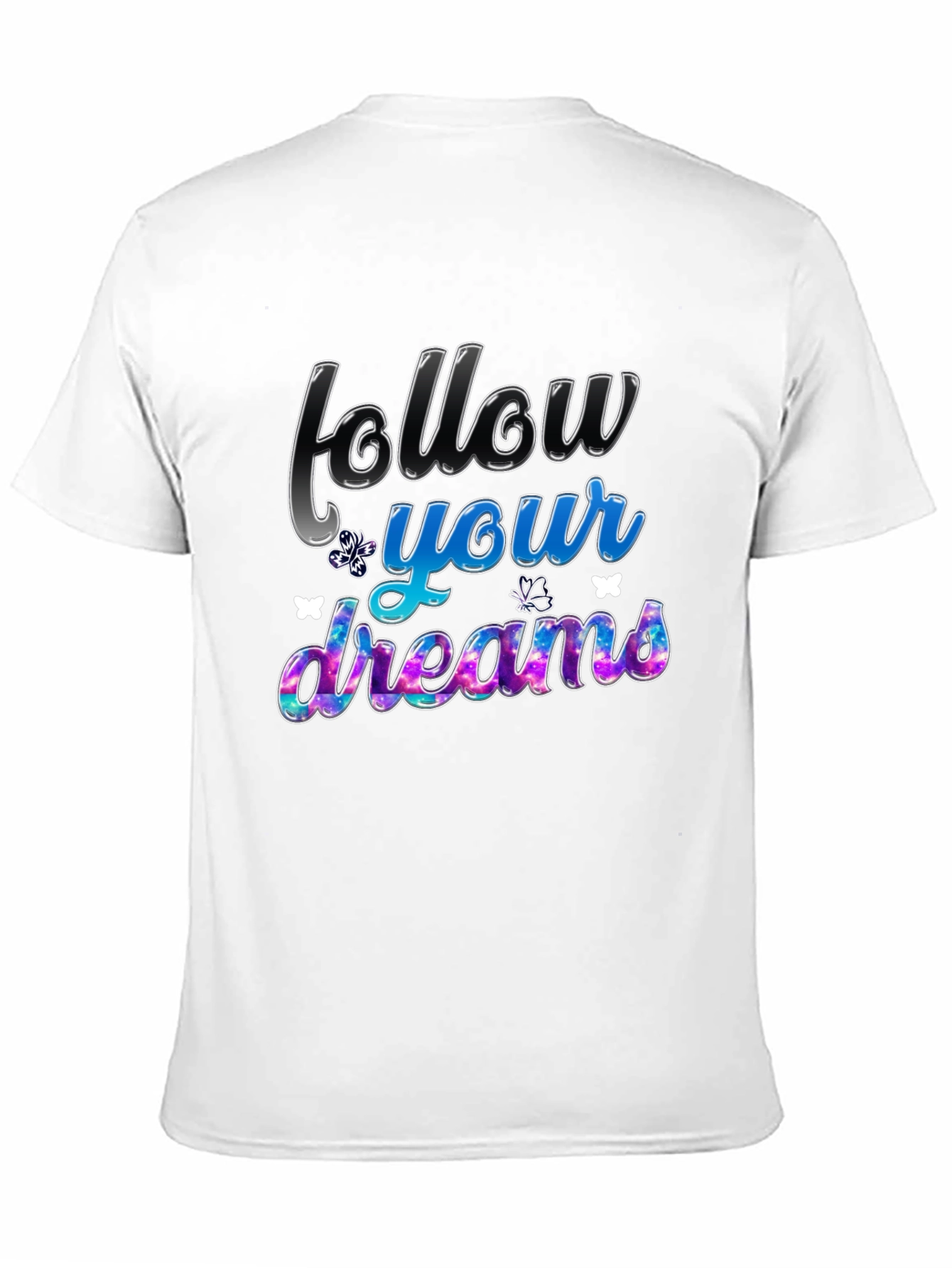 Follow Your Dreams Graphic Tee - Black