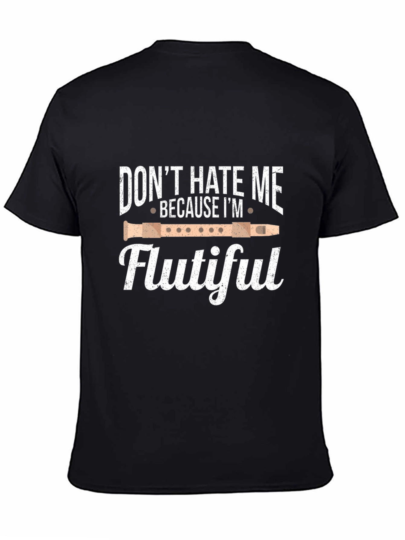 Dont Hate Me Flutiful Black T-Shirt