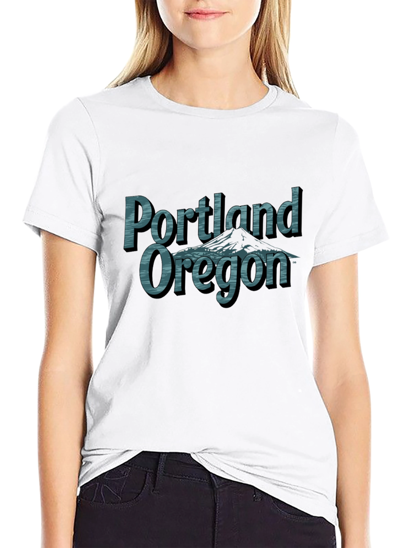 Portland Oregon Tee - Mountain Graphic T-Shirt