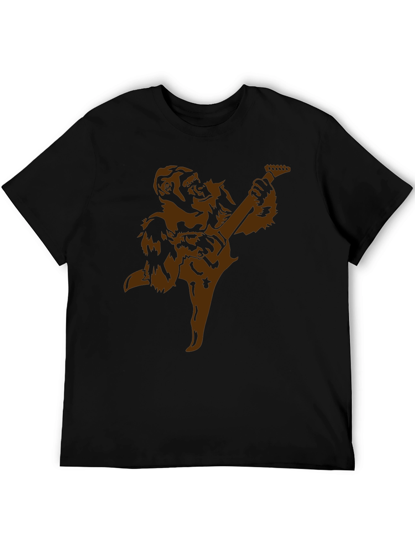 Gorilla Guitarist Graphic T-Shirt