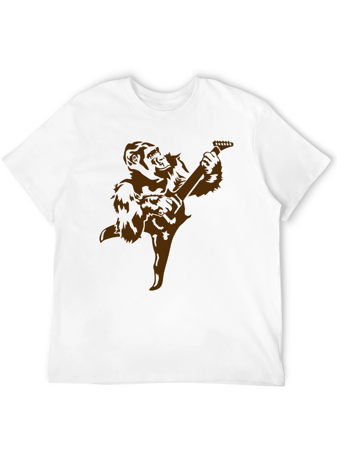 Gorilla Guitarist Graphic T-Shirt