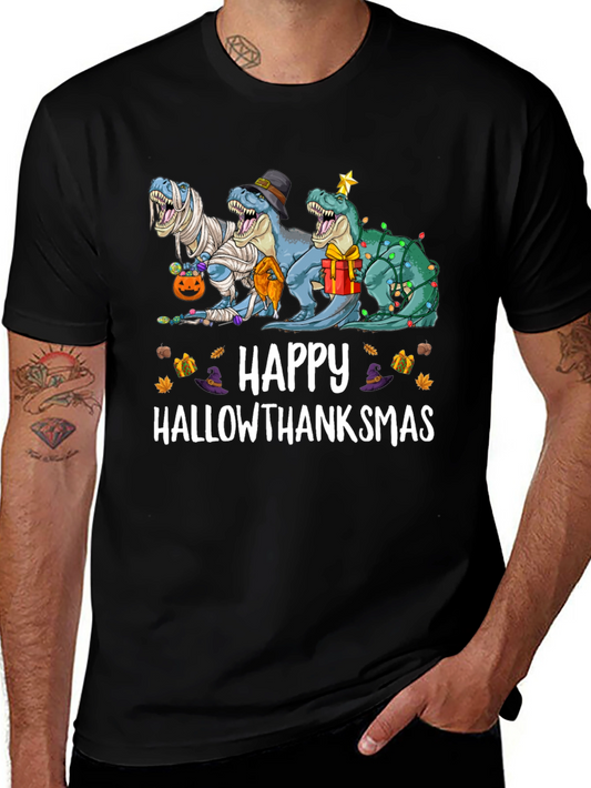 Funny Holiday T-Rex T-Shirt
