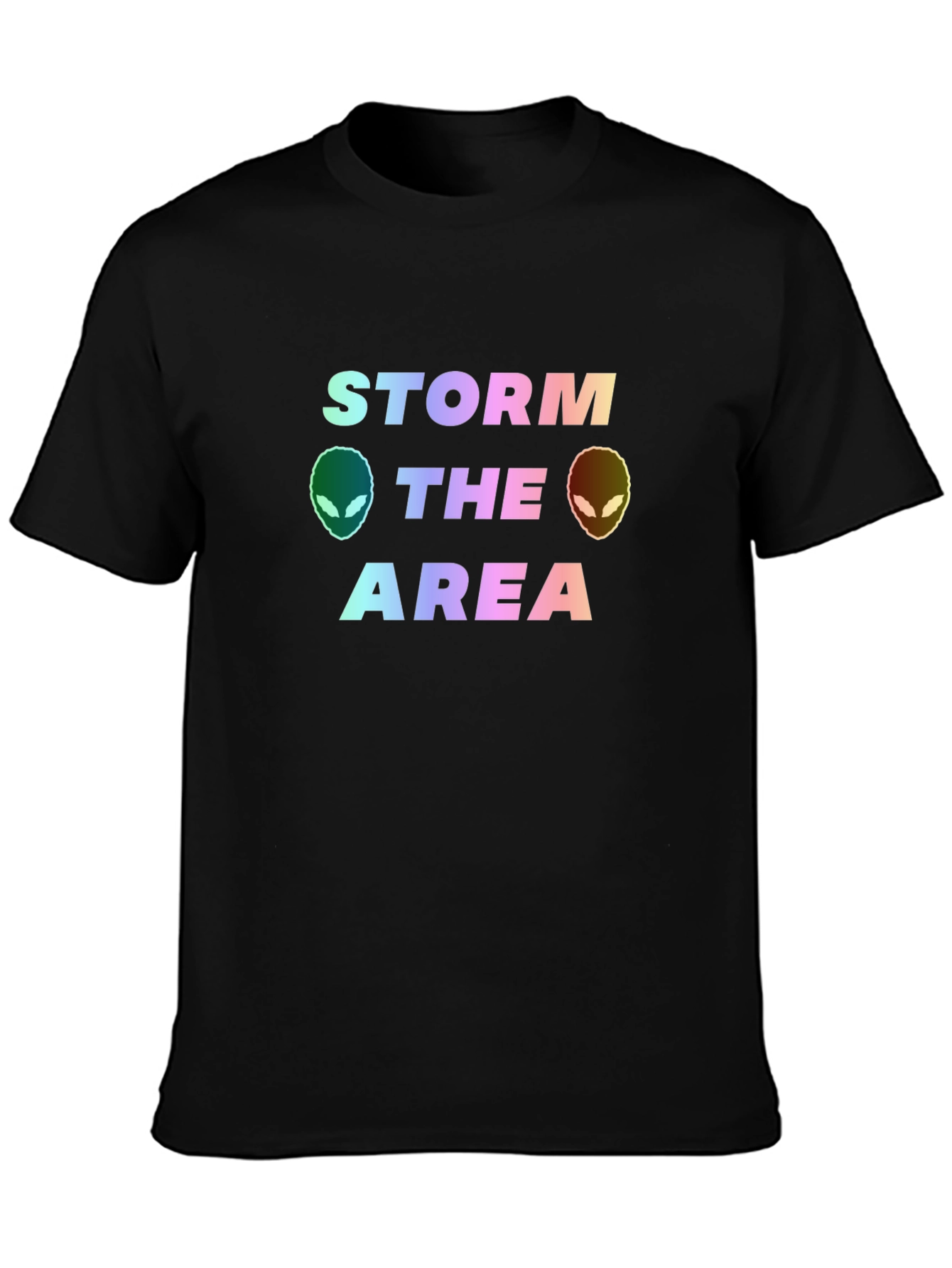 Storm The Area Alien Graphic Tee