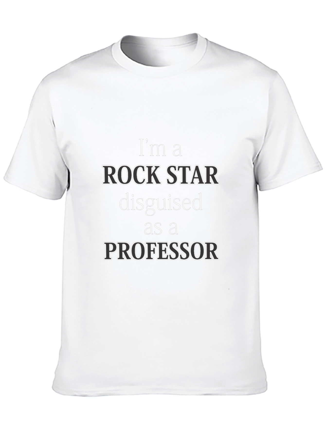 Rock Star Professor Graphic T-Shirt