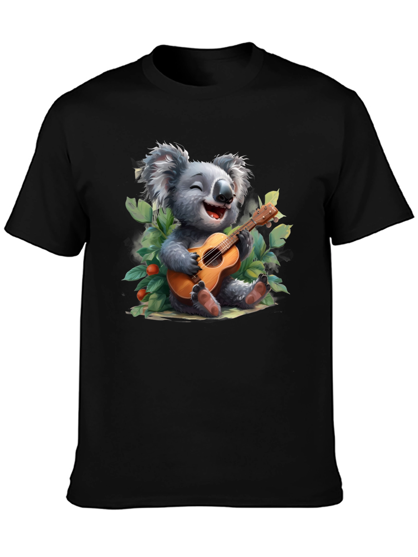 Koala Guitarist Graphic T-Shirt