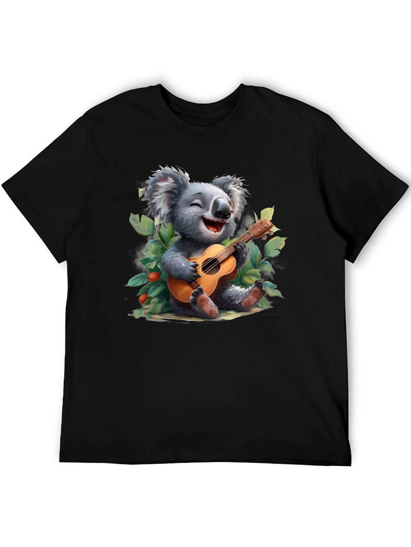 Koala Guitarist Graphic T-Shirt