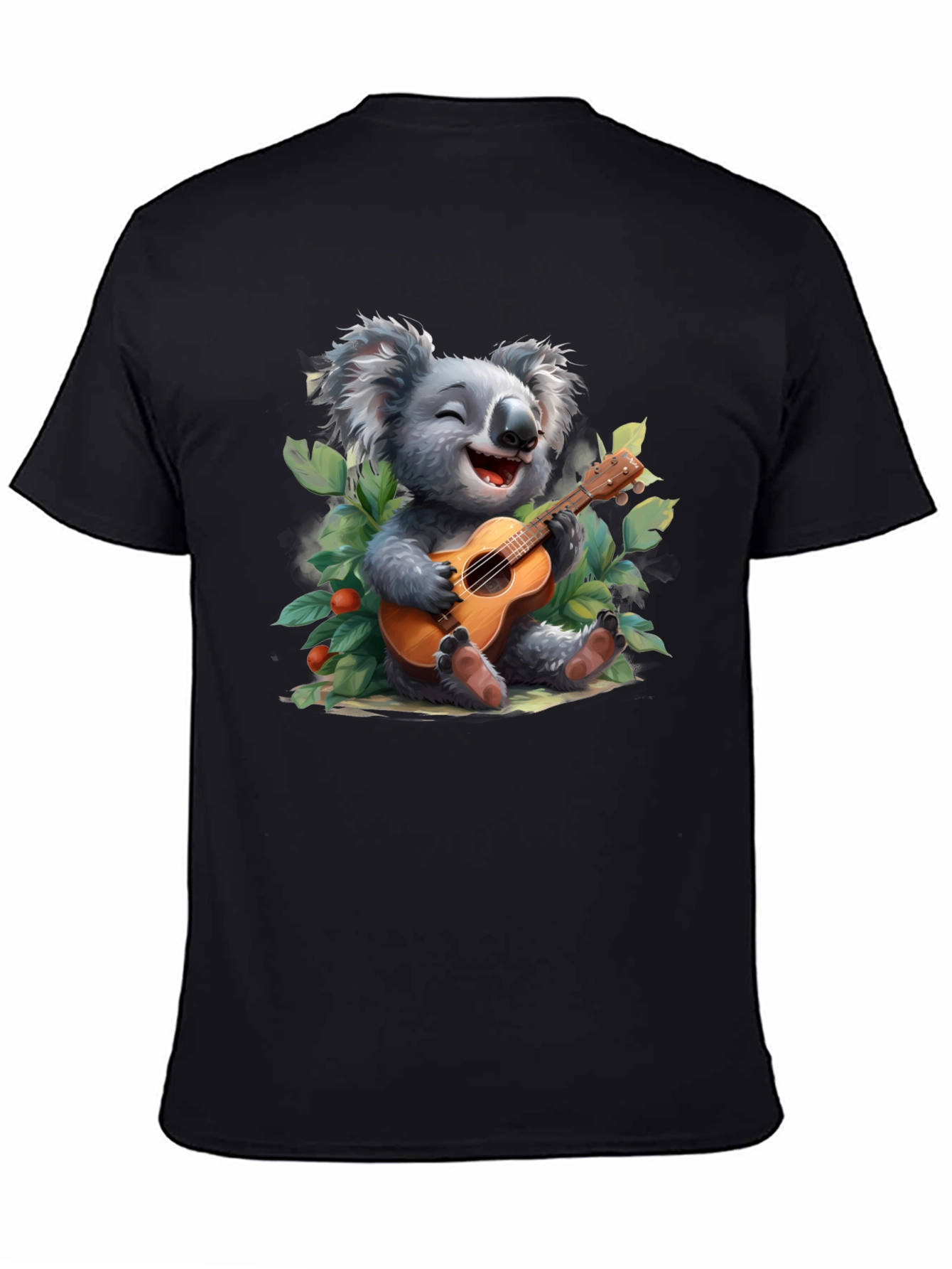 Koala Guitarist Graphic T-Shirt