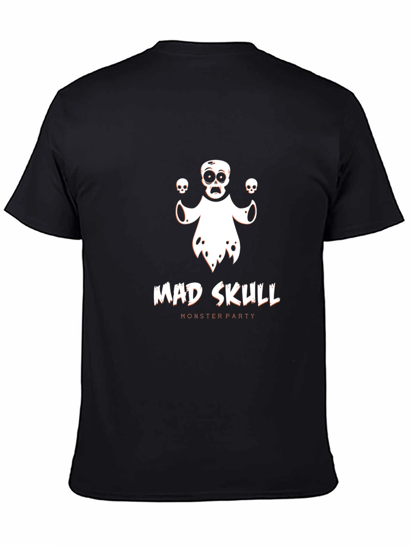 Mad Skull Monster Party Graphic T-Shirt