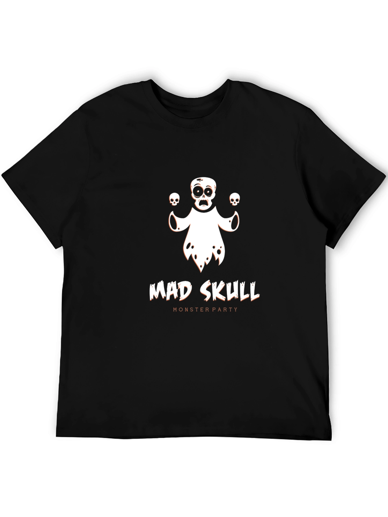 Mad Skull Monster Party Graphic T-Shirt