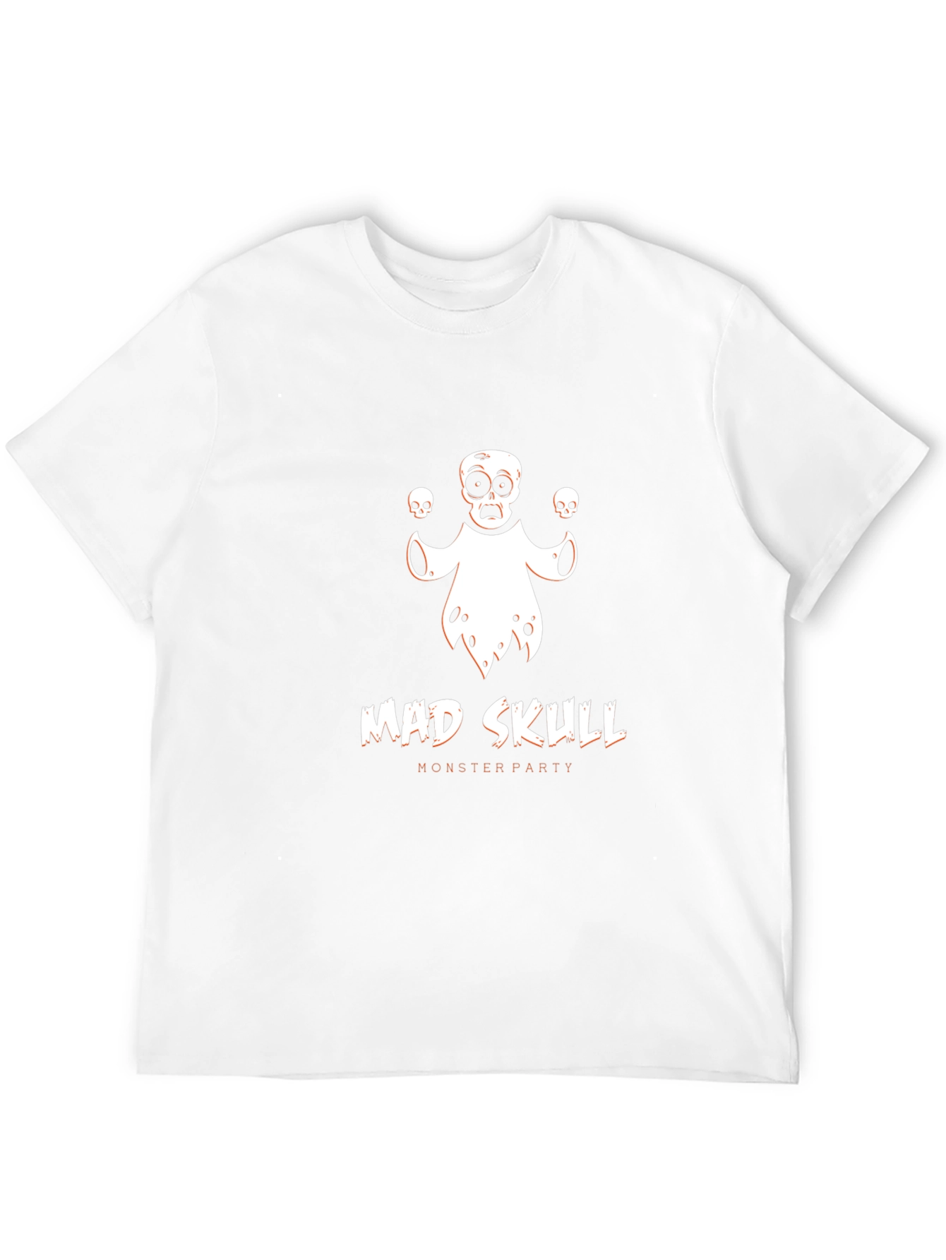 Mad Skull Monster Party Graphic T-Shirt