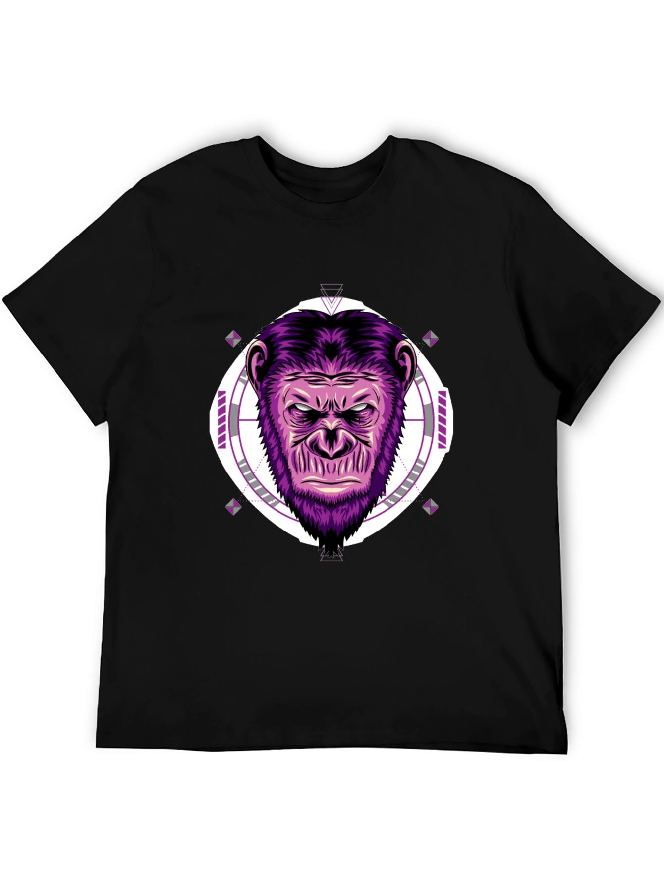 Cool Graphic Tee - Purple Ape Design