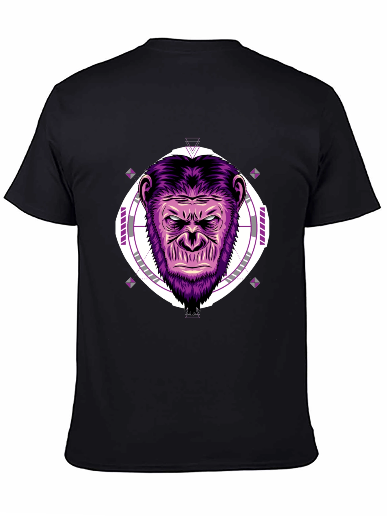 Cool Graphic Tee - Purple Ape Design
