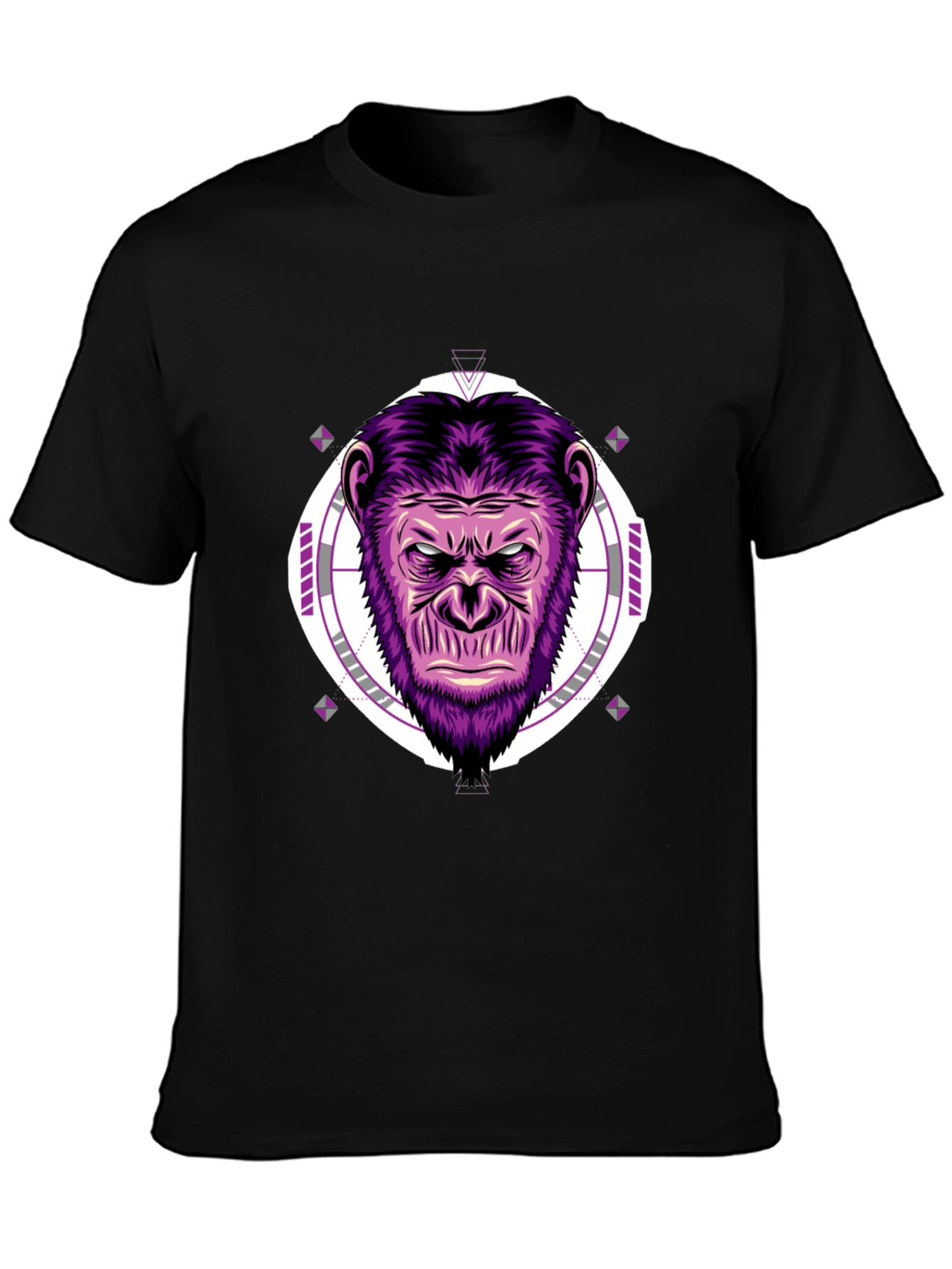 Cool Graphic Tee - Purple Ape Design