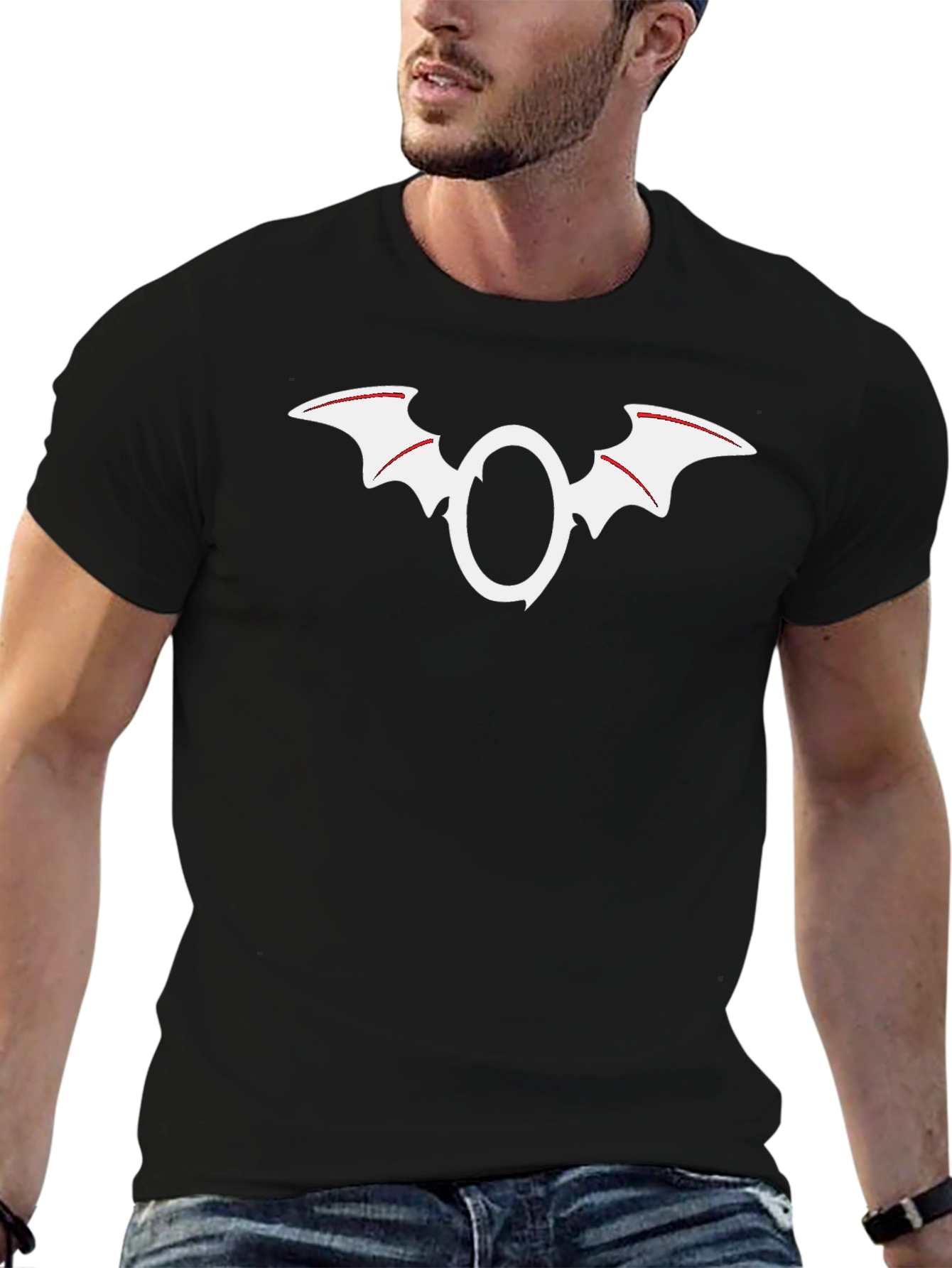 O Bat Black T-Shirt
