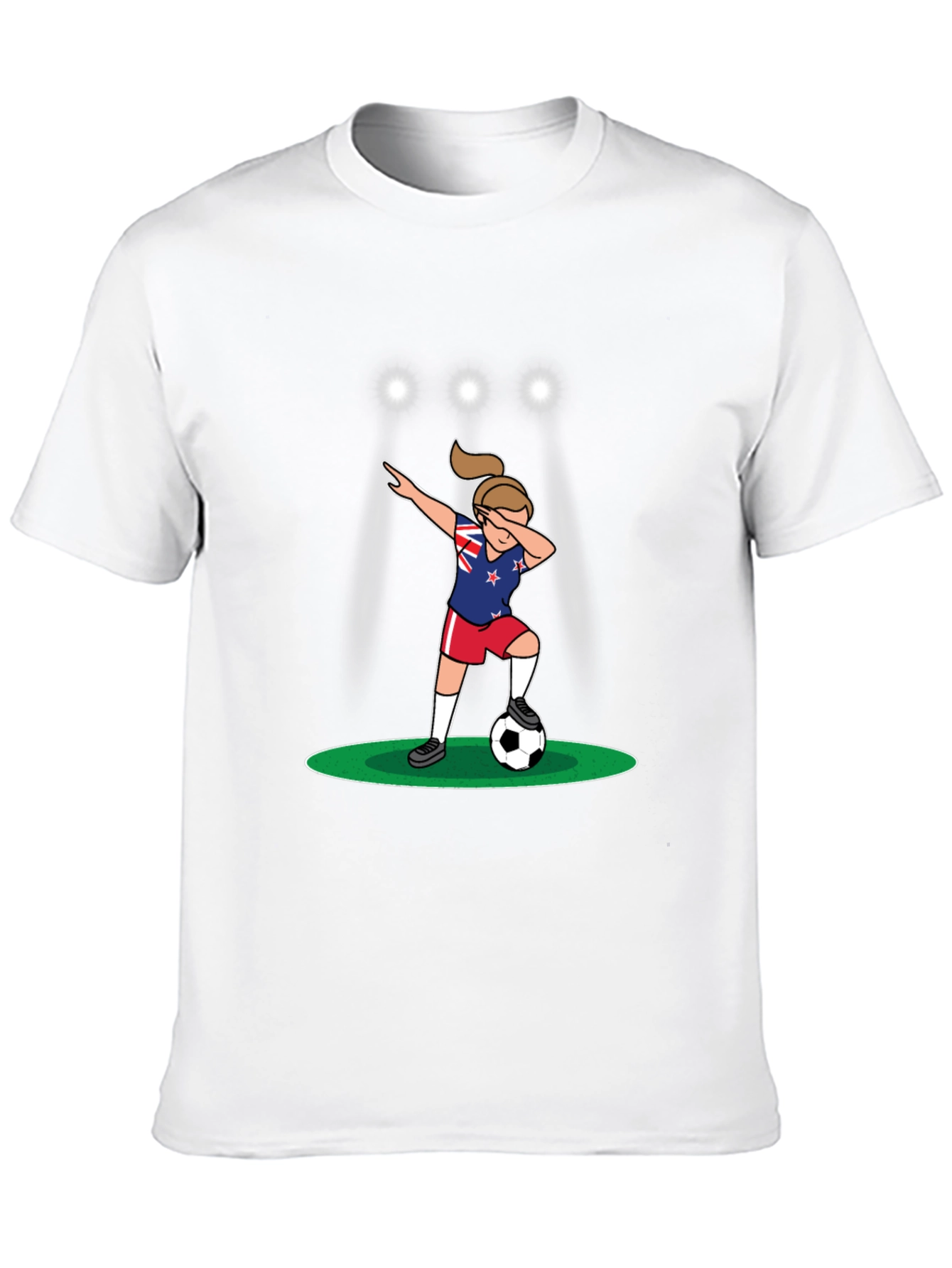 New Zealand Soccer Dab T-Shirt