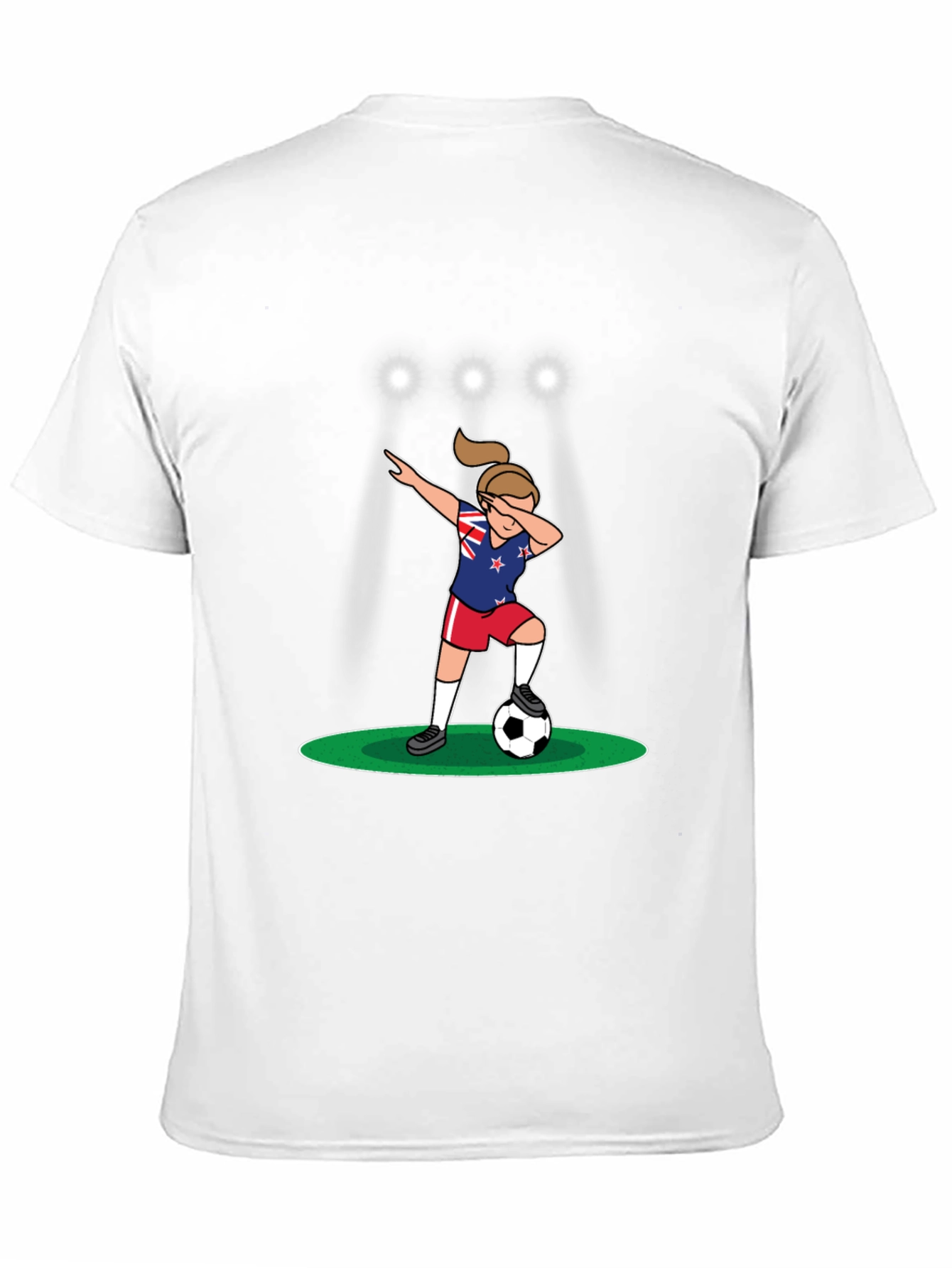 New Zealand Soccer Dab T-Shirt