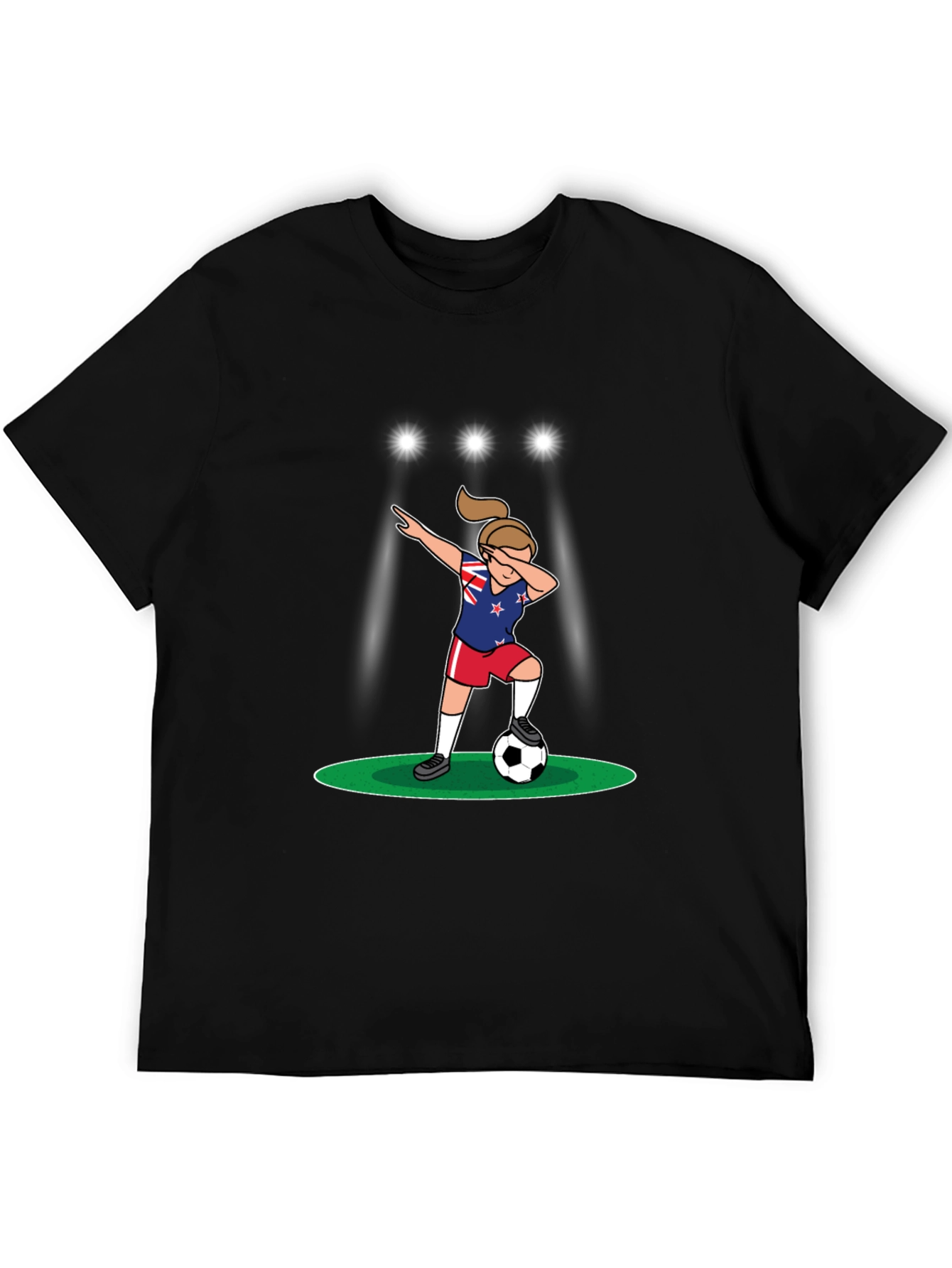 New Zealand Soccer Dab T-Shirt