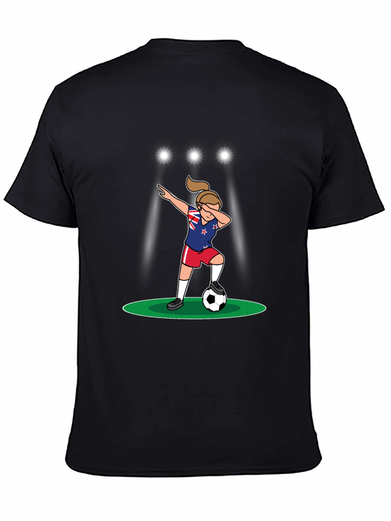 New Zealand Soccer Dab T-Shirt