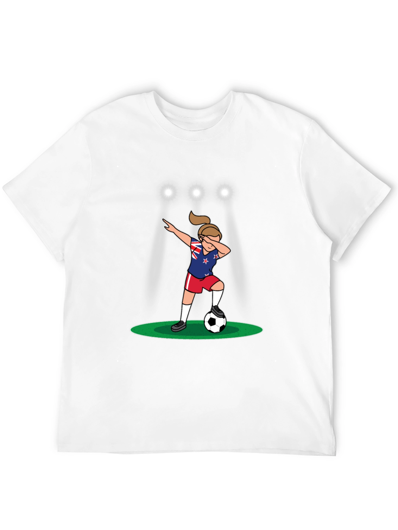 New Zealand Soccer Dab T-Shirt