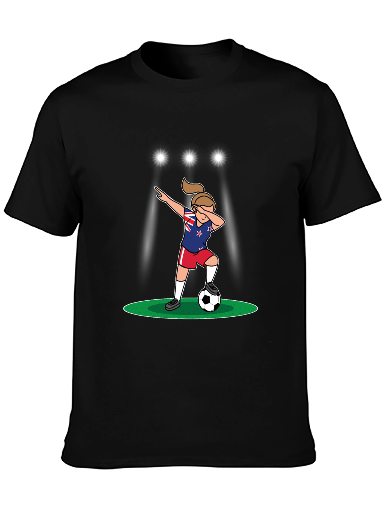 New Zealand Soccer Dab T-Shirt