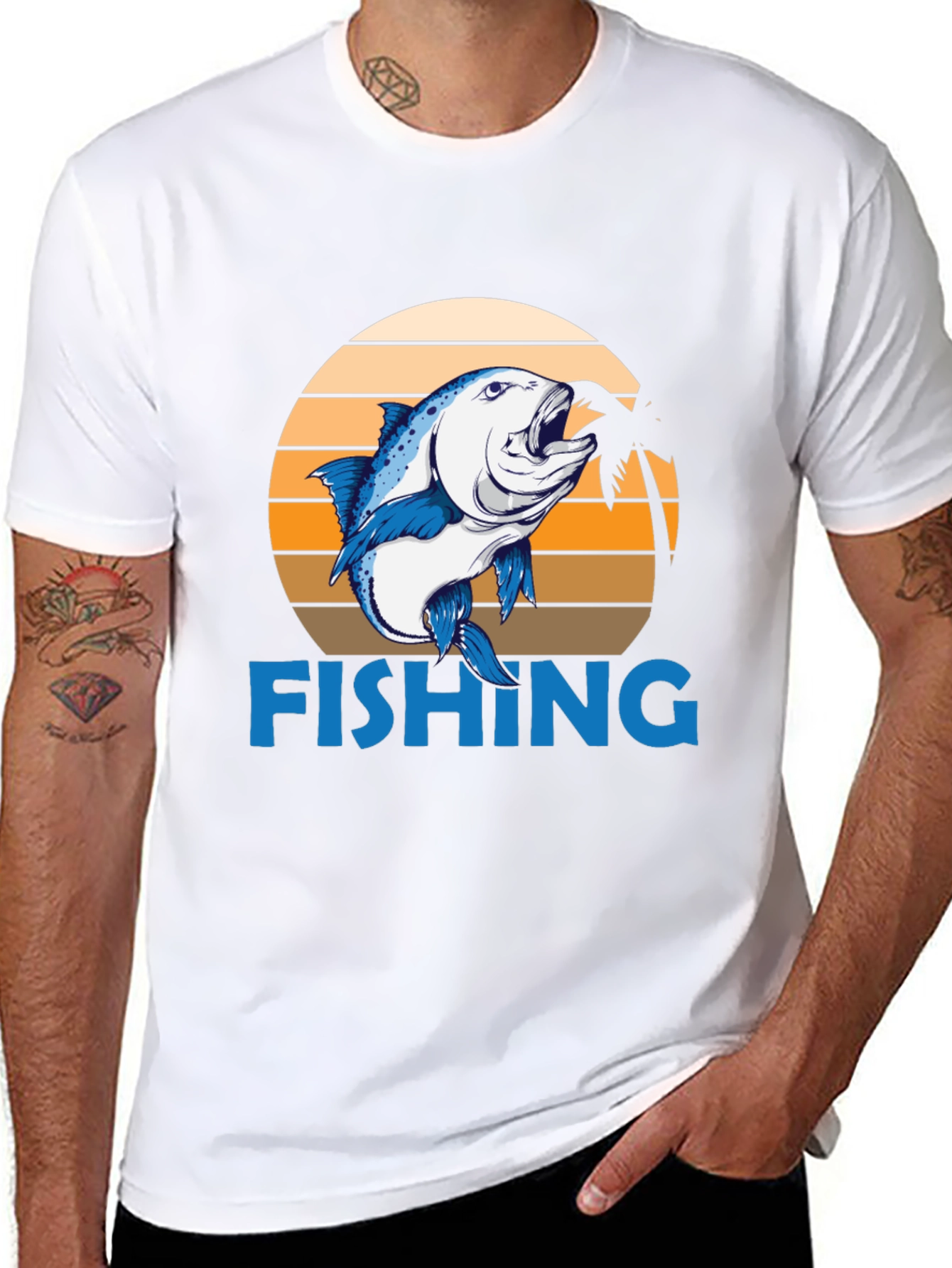 Fishing T-Shirt - Fish Graphic Tee