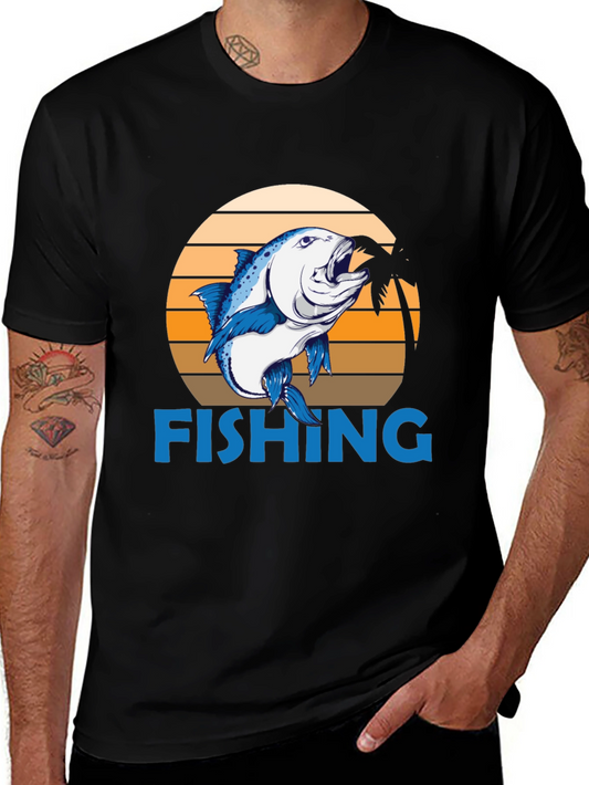 Fishing T-Shirt - Fish Graphic Tee
