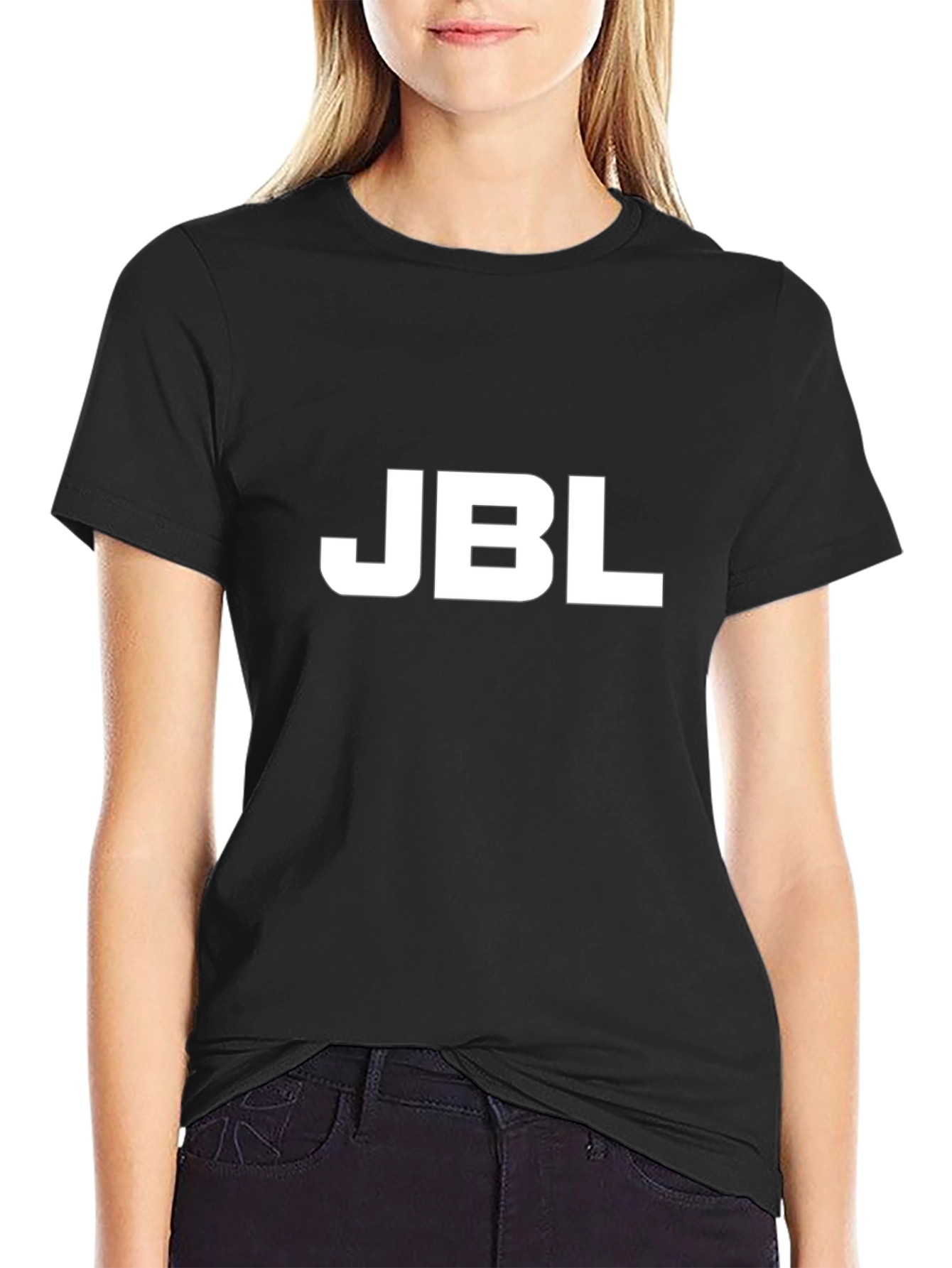JBL Logo Black T-Shirt - Classic & Comfortable