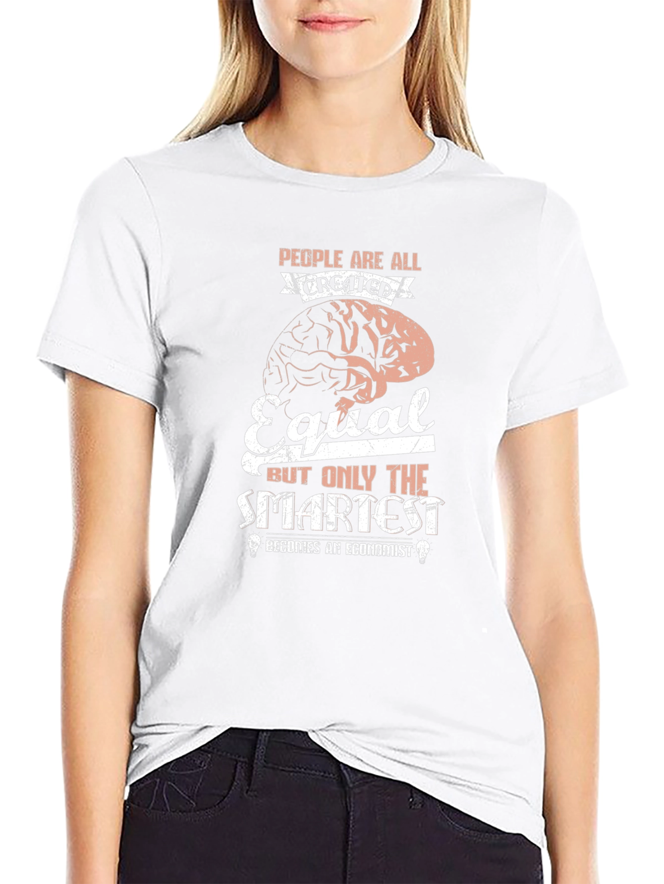 Economist Brain T-Shirt - Smartest People